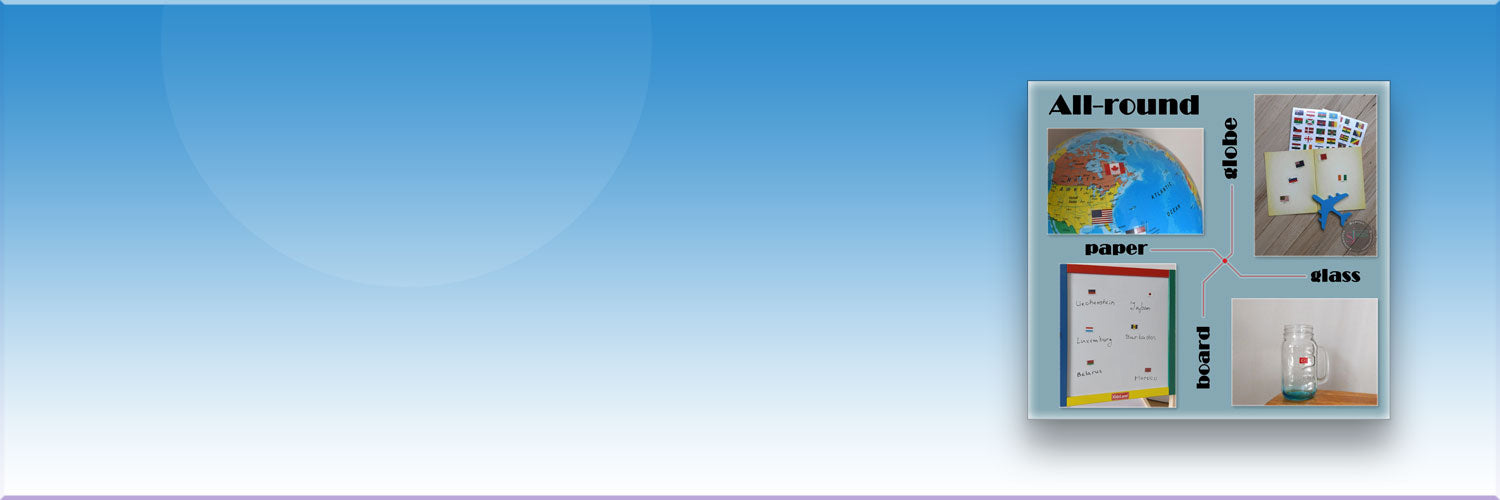 World Flags Stickers - SJPrinter