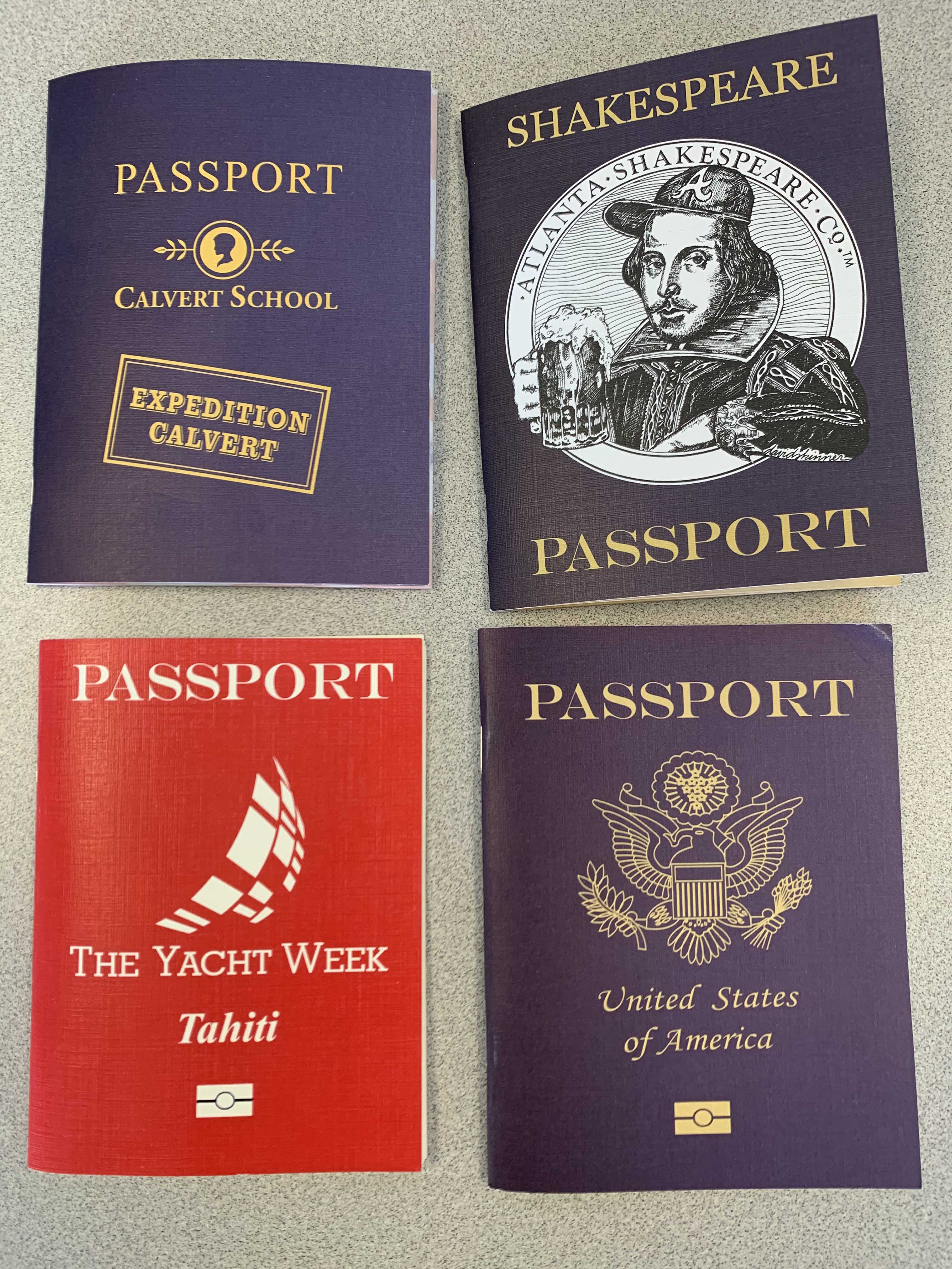 Custom Pretend Passports - 40 passports