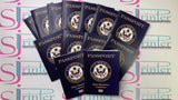 Custom pretend passport booklets 40 pack 8 pages novelty passport for events by SJPrinter