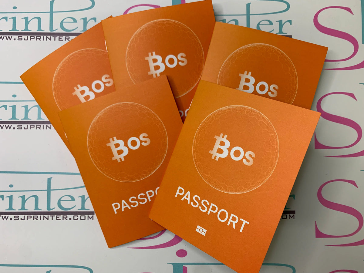 Custom pretend passport booklets 40 pack 8 pages novelty passport for events by SJPrinter