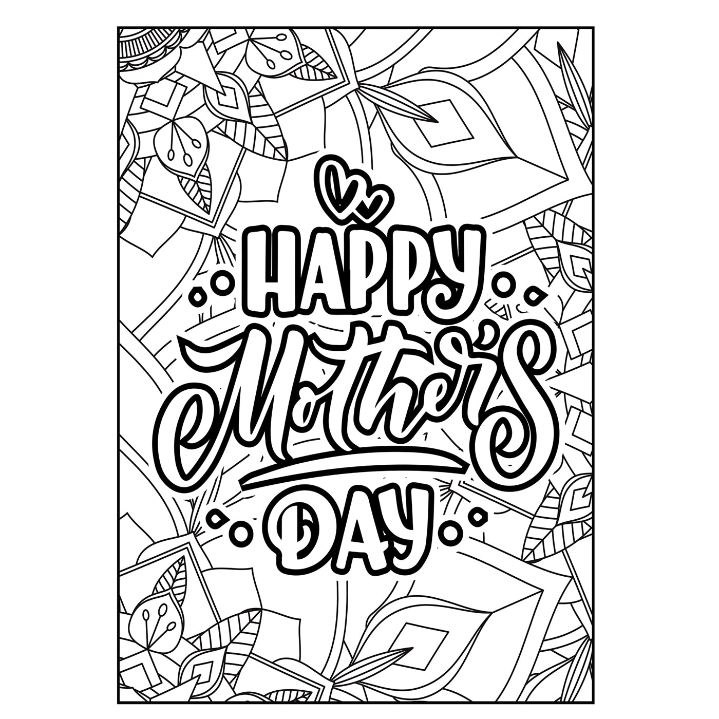 Happy Mother's Day - 30" x 42"