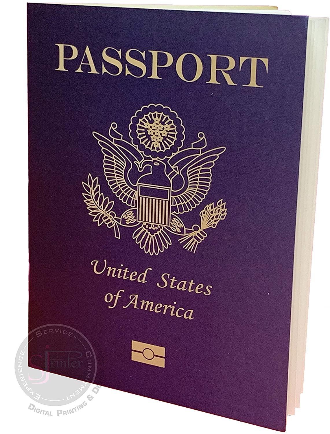 Custom Pretend Passports - 40 passports - SJPrinter
