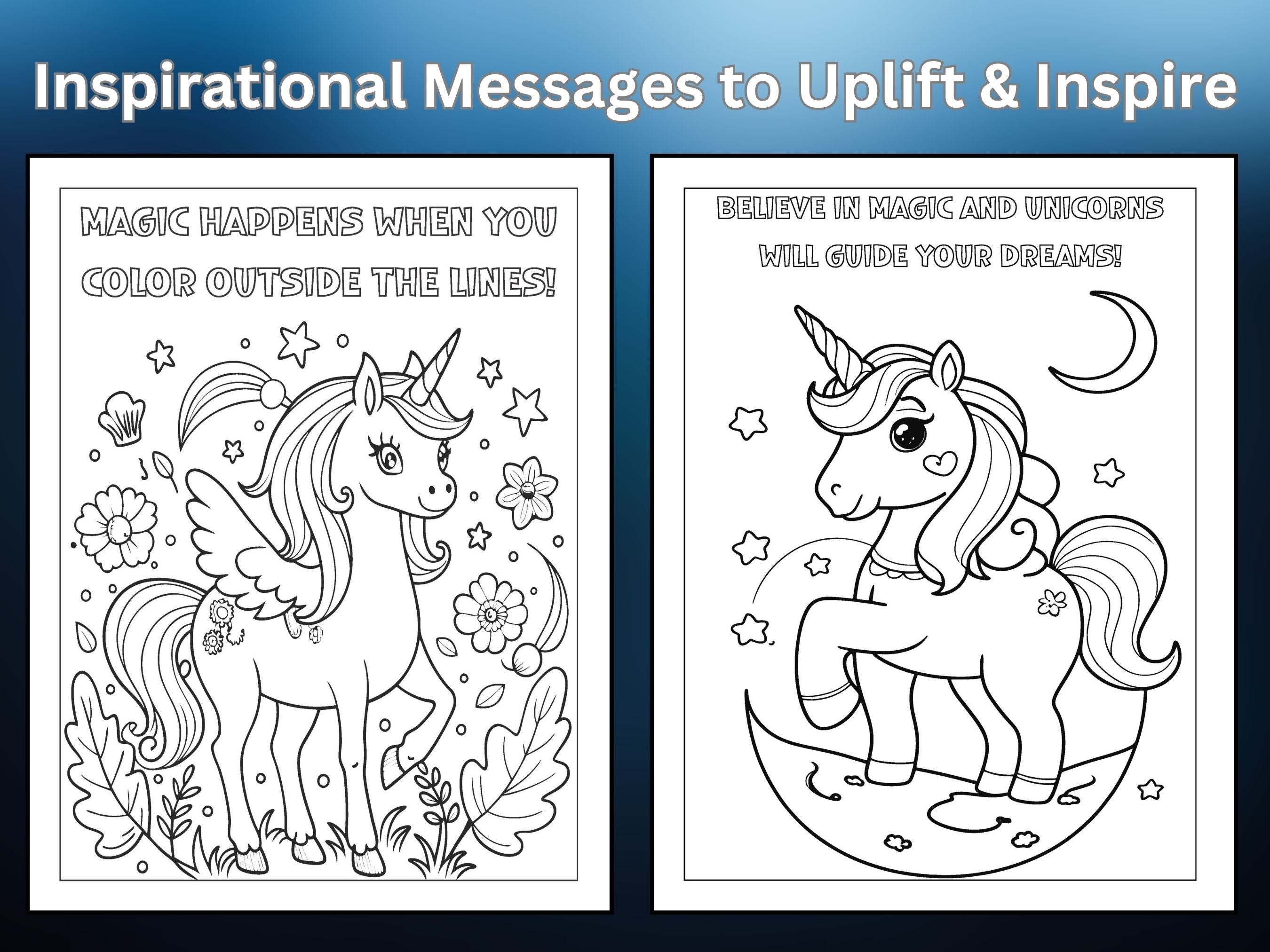 Personalized Unicorn, Coloring Activity Kids Book for Girls & Boys: Color by number, Dot to Dot, Puzzles. 50 pages. Unique Kids Gifts - SJPrinter