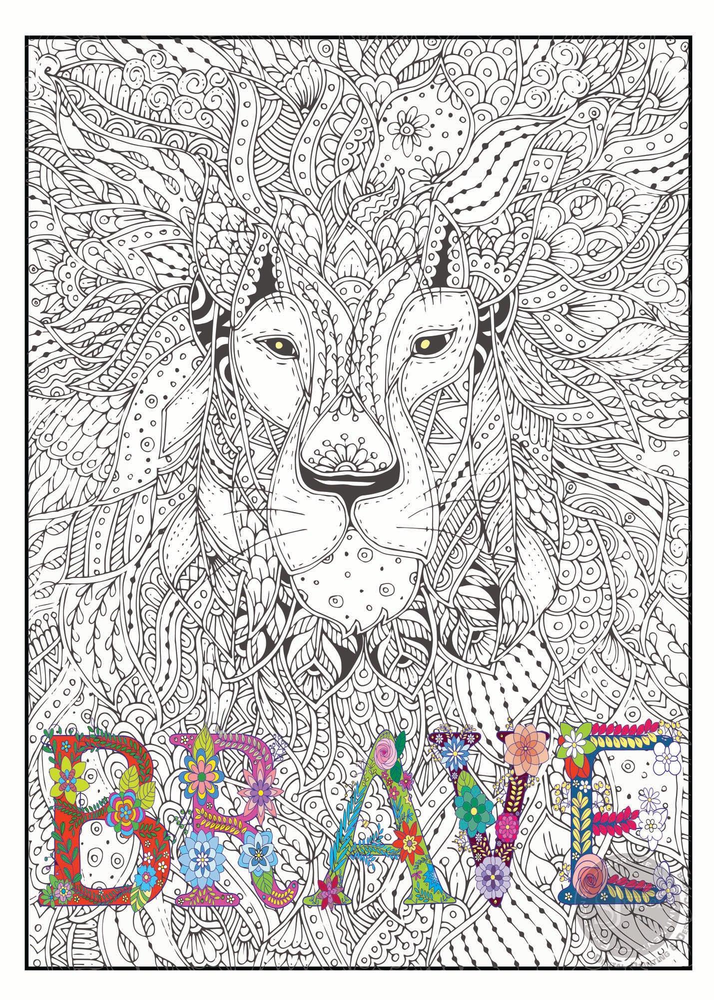 BRAVE - 30" x 42" - SJPrinter