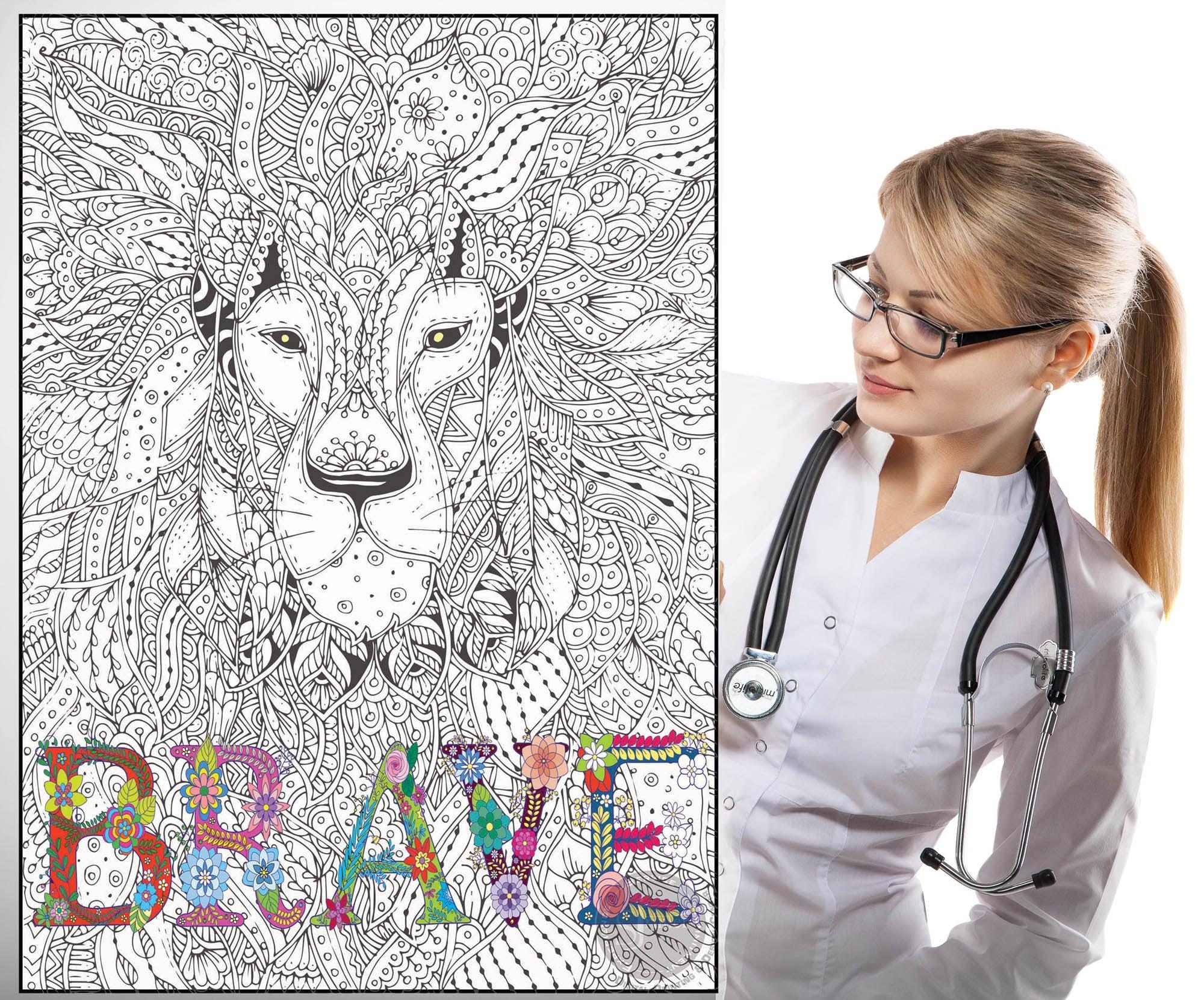BRAVE - 30" x 42" - SJPrinter
