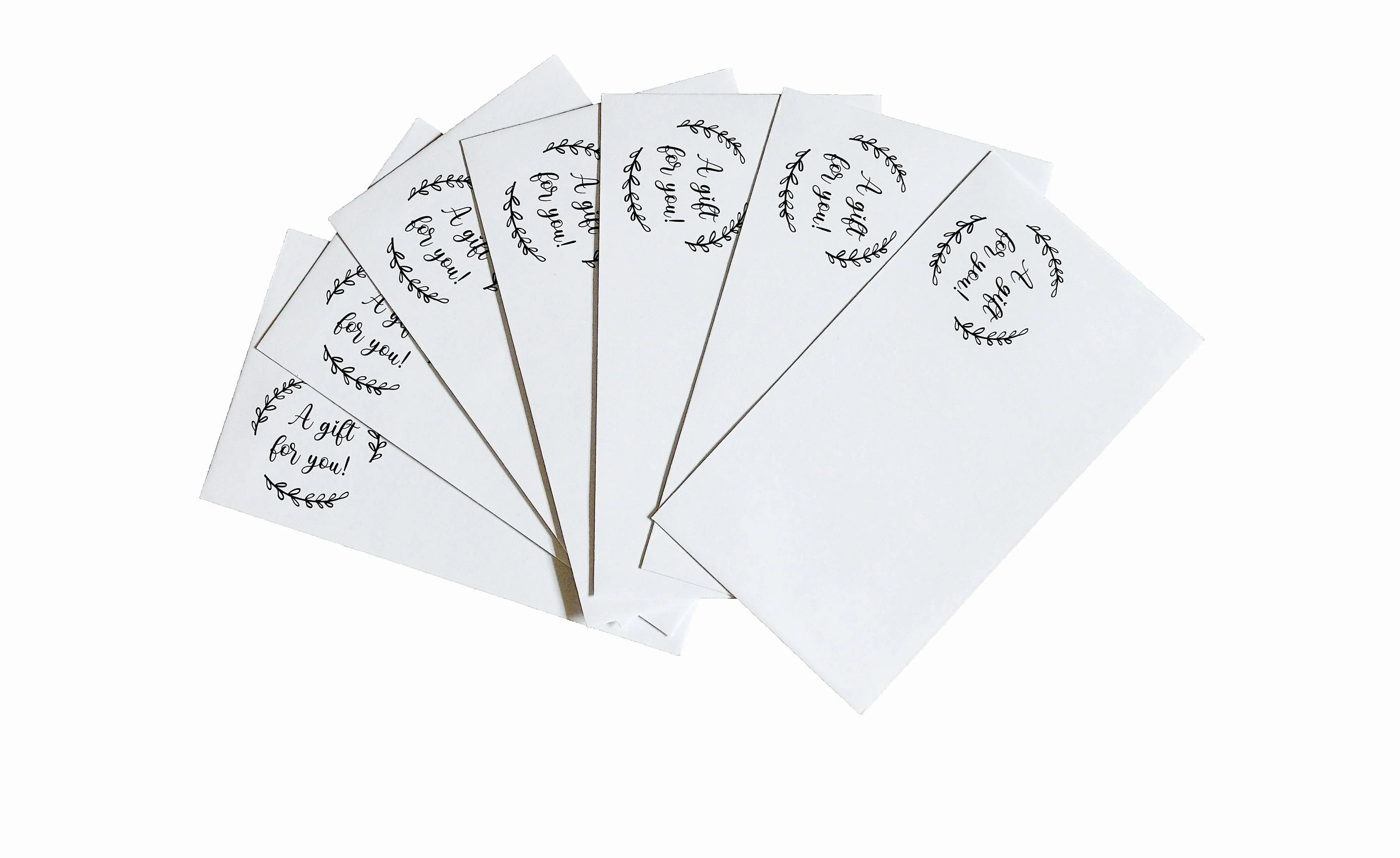 Cash Envelopes (3.75 x 6.75) - 50 Qty | Perfect The Holidays, Birthdays, Graduations, Company Bonuses, Gifts, Money and More! (Black) - SJPrinter
