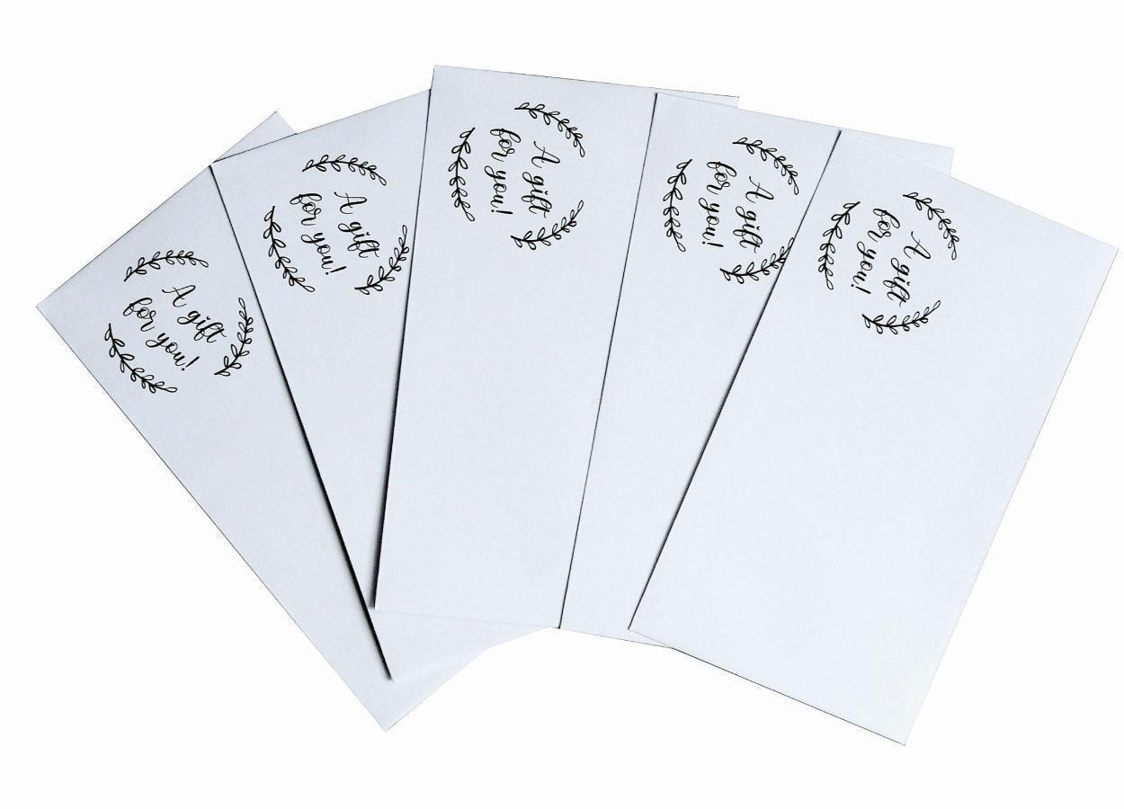 Cash Envelopes (3.75 x 6.75) - 50 Qty | Perfect The Holidays, Birthdays, Graduations, Company Bonuses, Gifts, Money and More! (Black) - SJPrinter