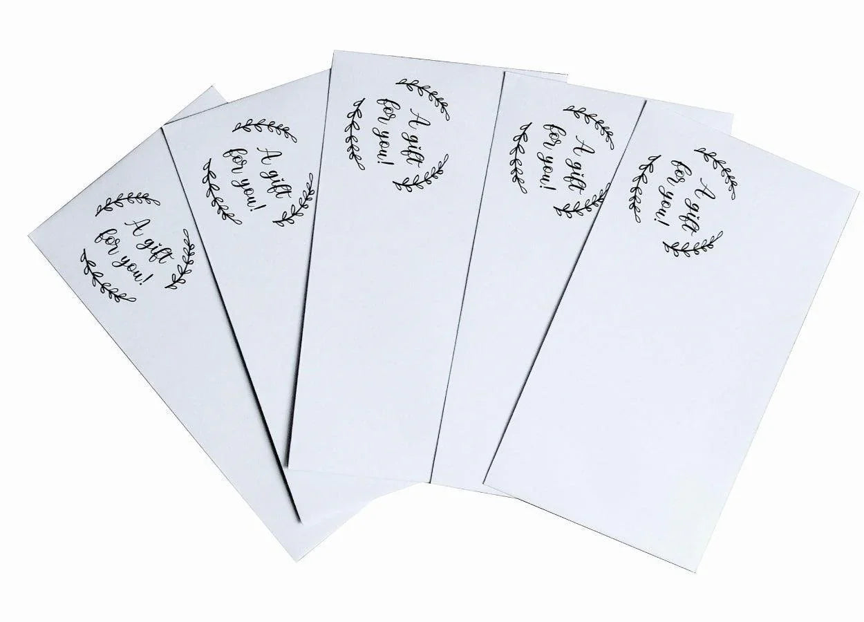 Cash Envelopes (3.75 x 6.75) - 50 Qty | Perfect The Holidays, Birthdays, Graduations, Company Bonuses, Gifts, Money and More! (Black) - SJPrinter