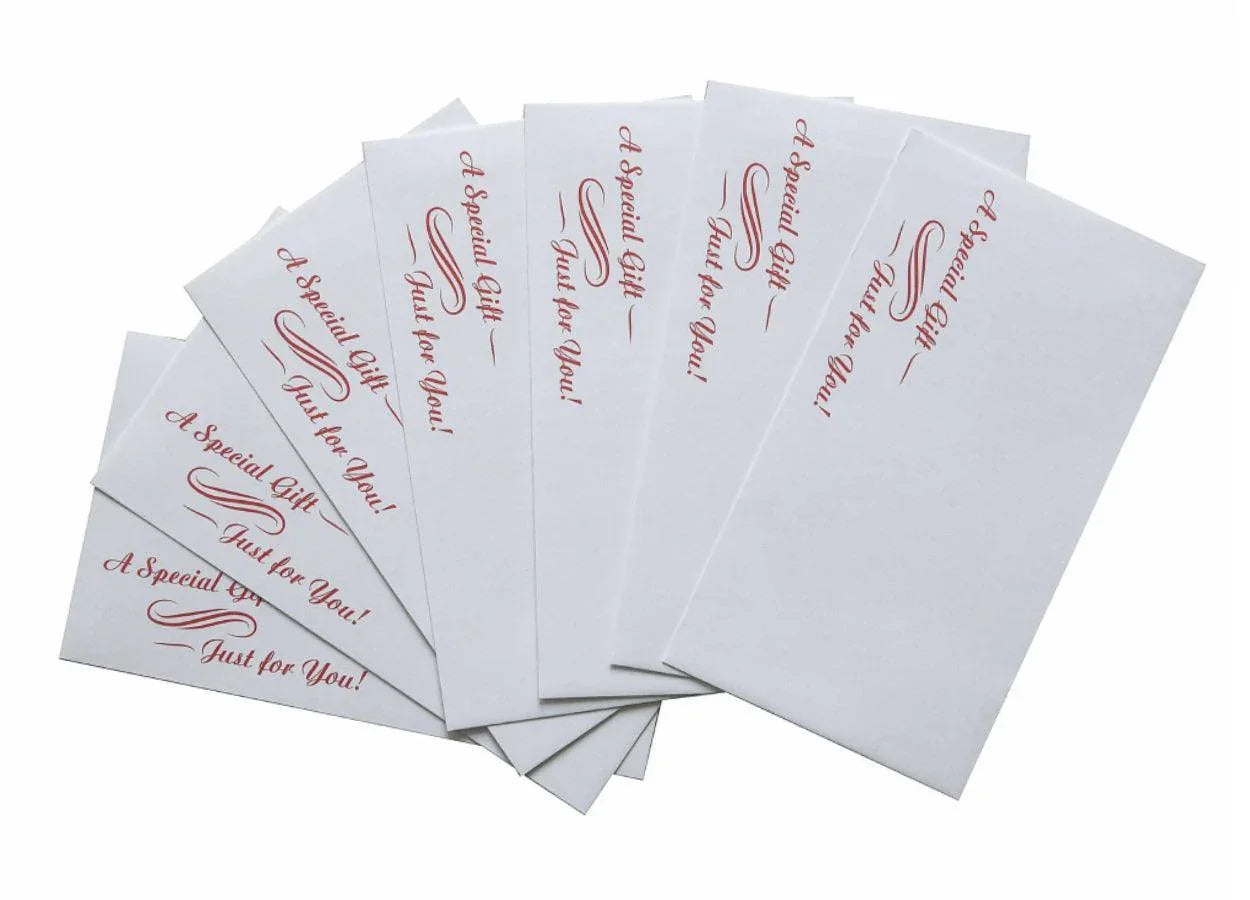 Cash Envelopes (3.75 x 6.75) - 50 Qty | Perfect The Holidays, Birthdays, Graduations, Company Bonuses, Gifts, Money and More! - SJPrinter