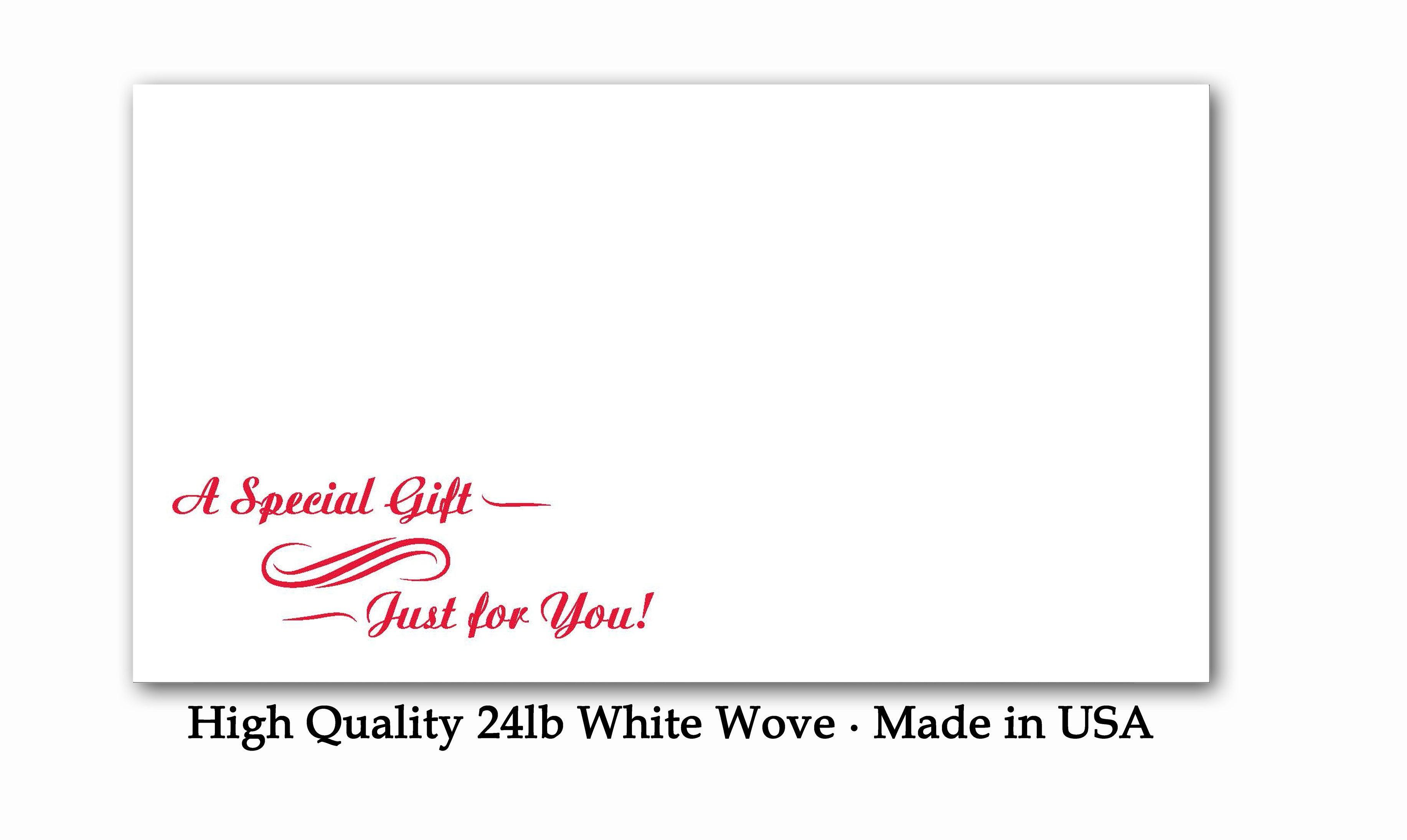 Cash Envelopes (3.75 x 6.75) - 50 Qty | Perfect The Holidays, Birthdays, Graduations, Company Bonuses, Gifts, Money and More! - SJPrinter