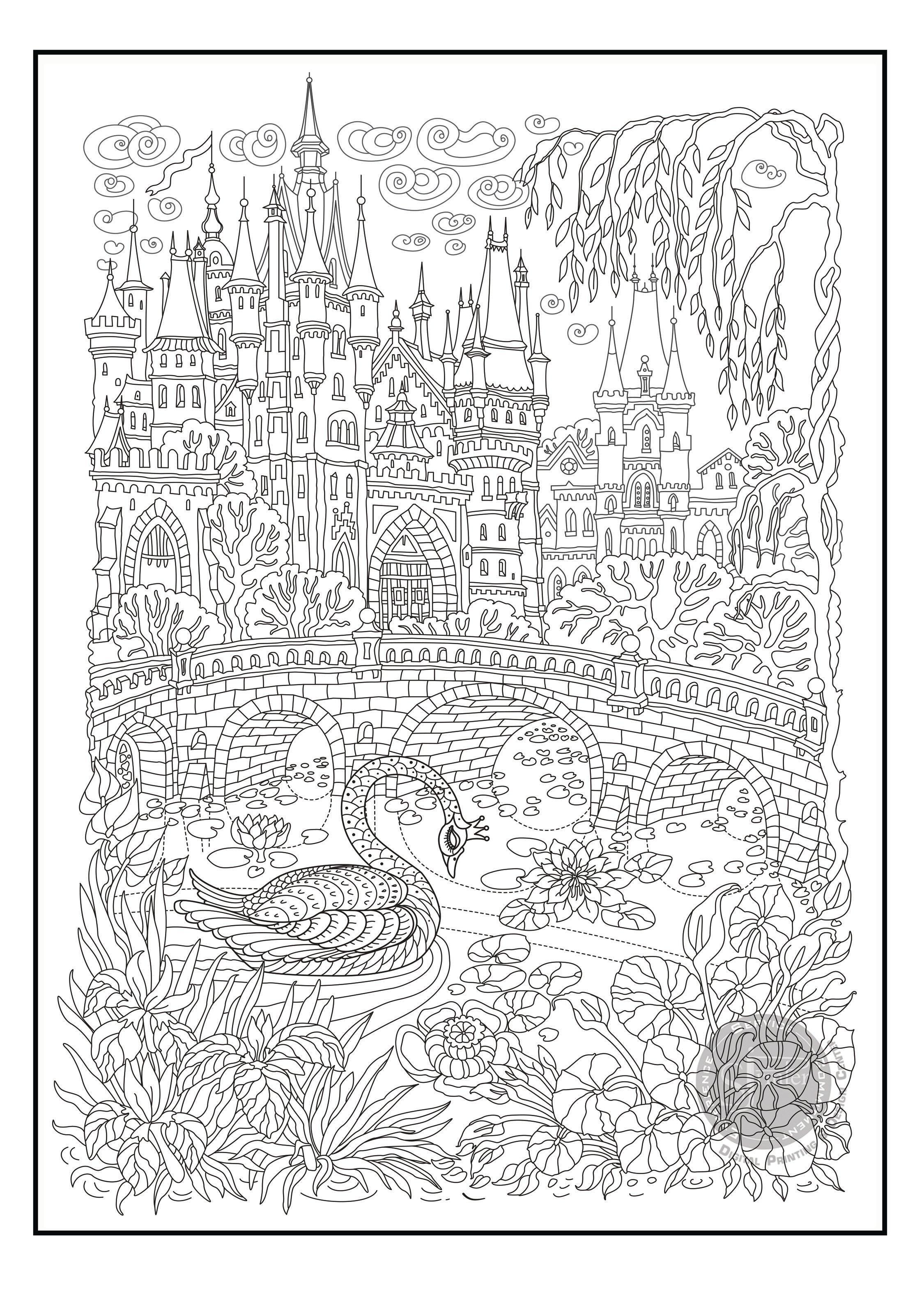 Castle - 30" x 42" - SJPrinter 