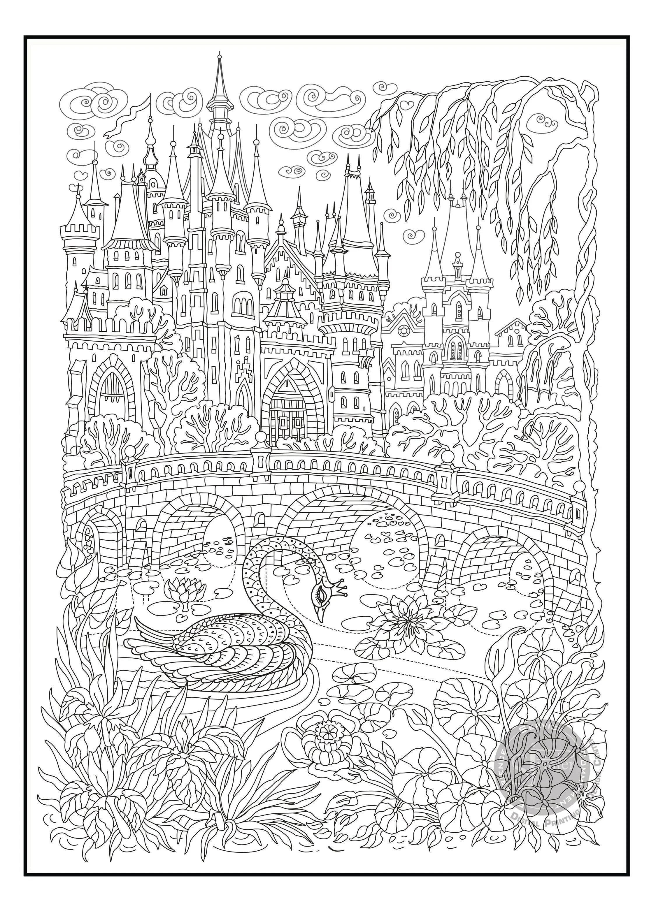 Castle - 30" x 42" - SJPrinter