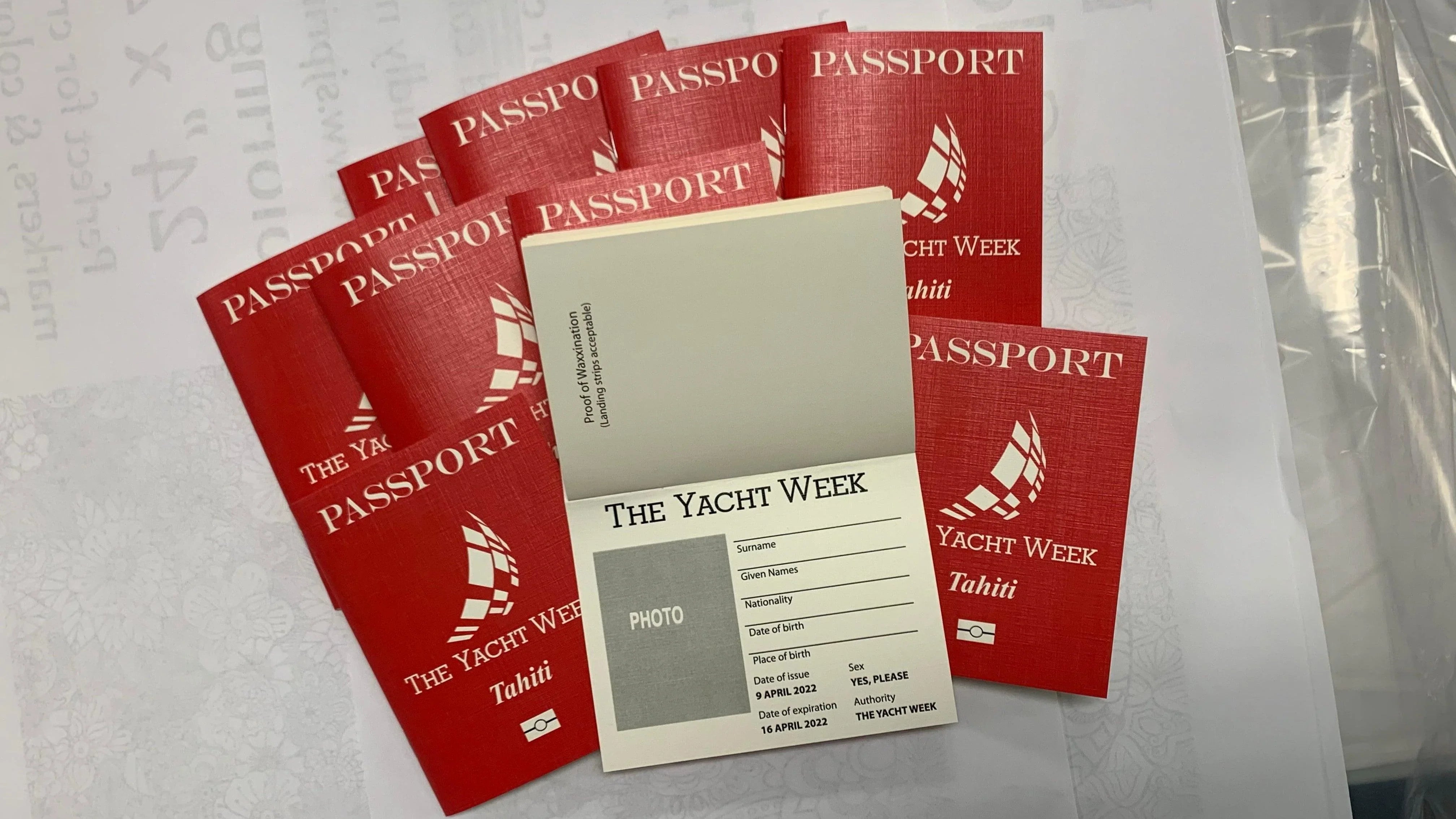 Custom Pretend Passports - 1000 - SJPrinter