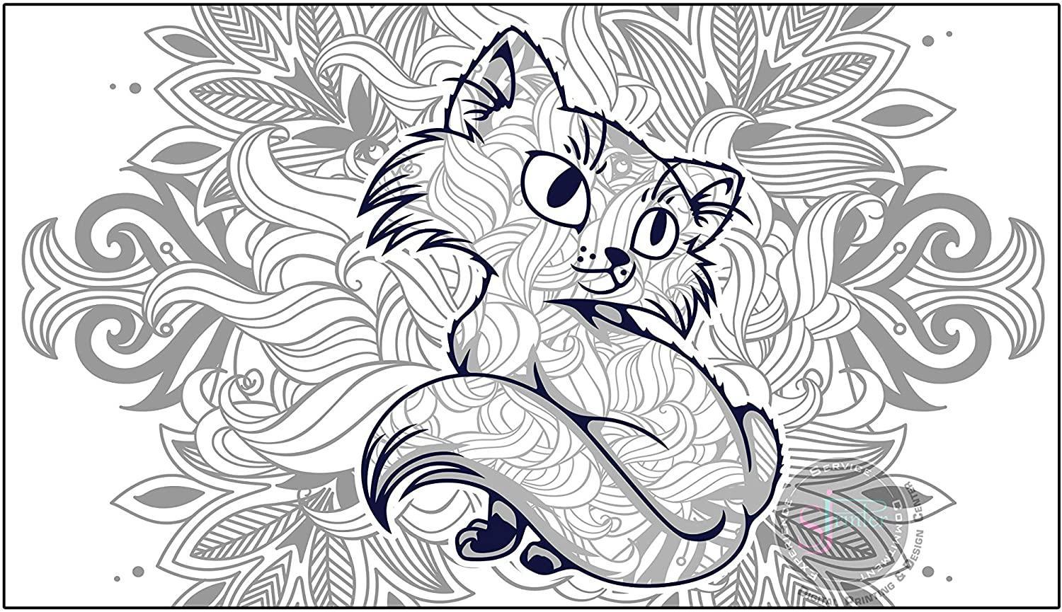 Cute Kiten - 24" x 48" - SJPrinter