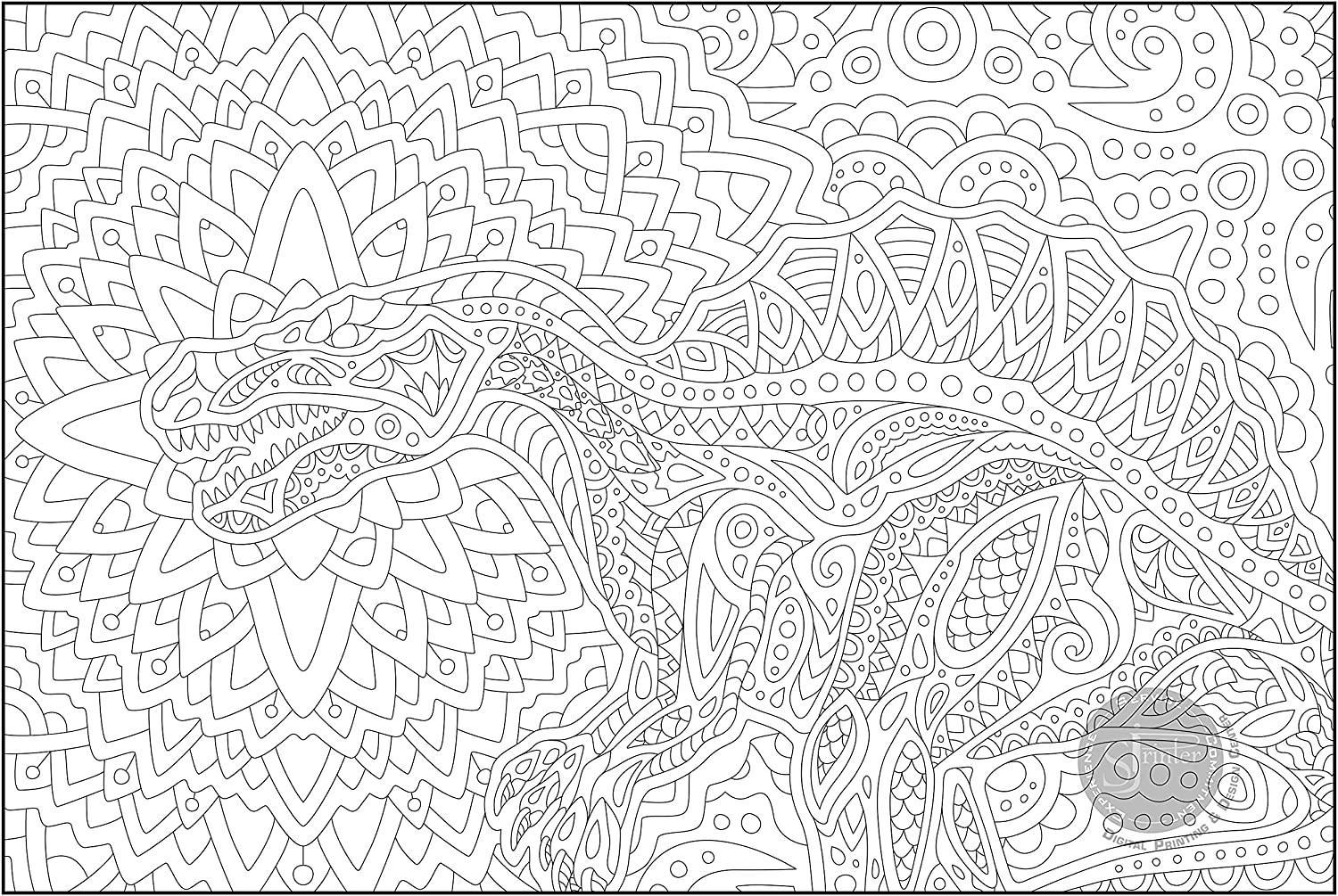 Dinosaur - 30" x 42" - SJPrinter