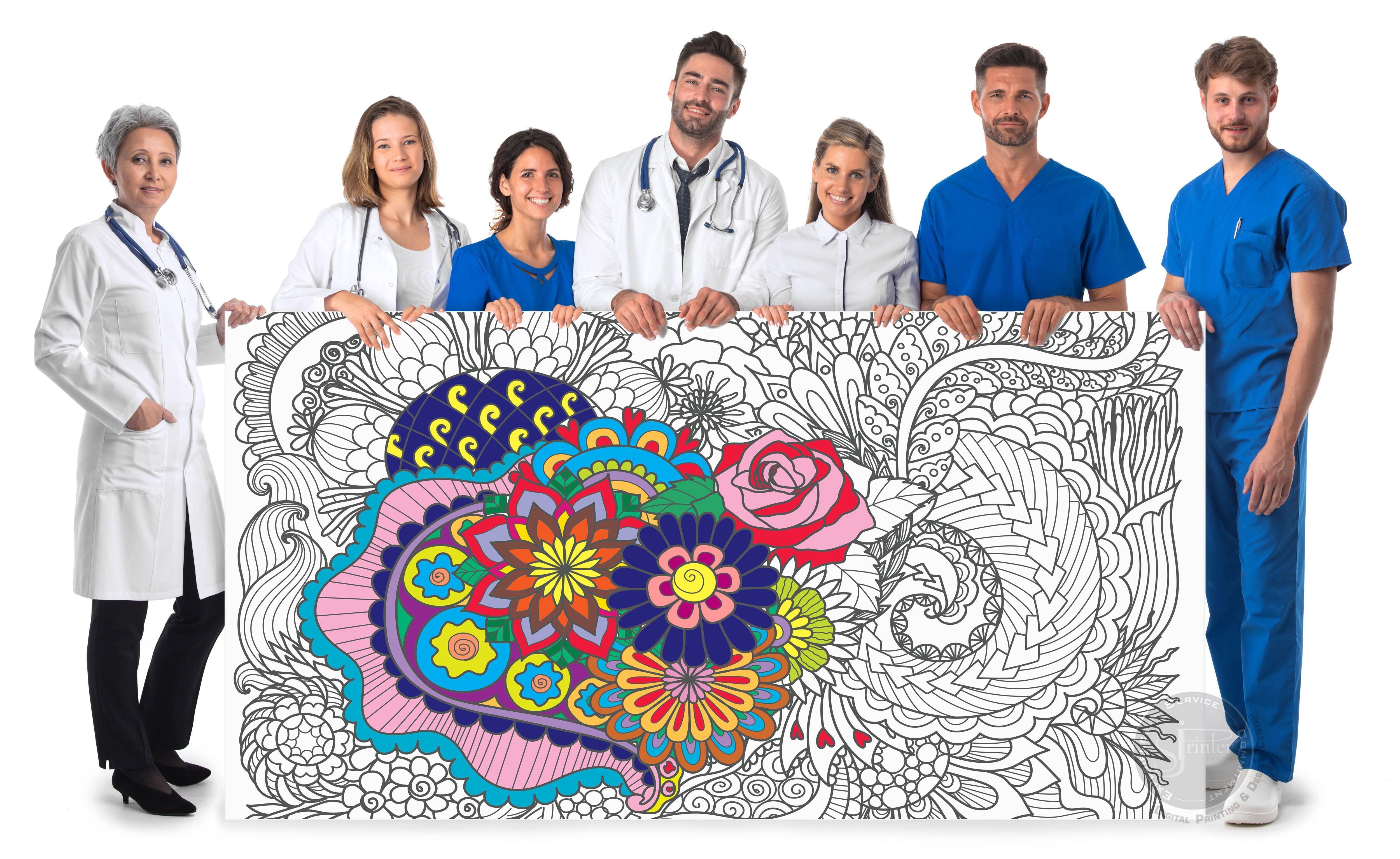 Flower Garden - 30" x 42" - SJPrinter