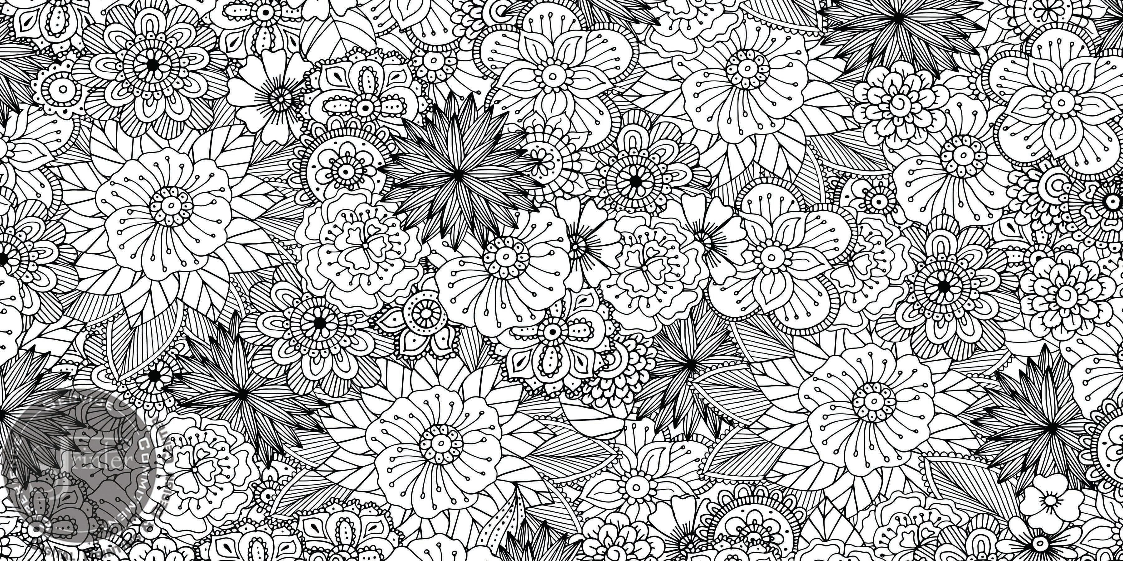 Flowers - 24" x 48" - SJPrinter 