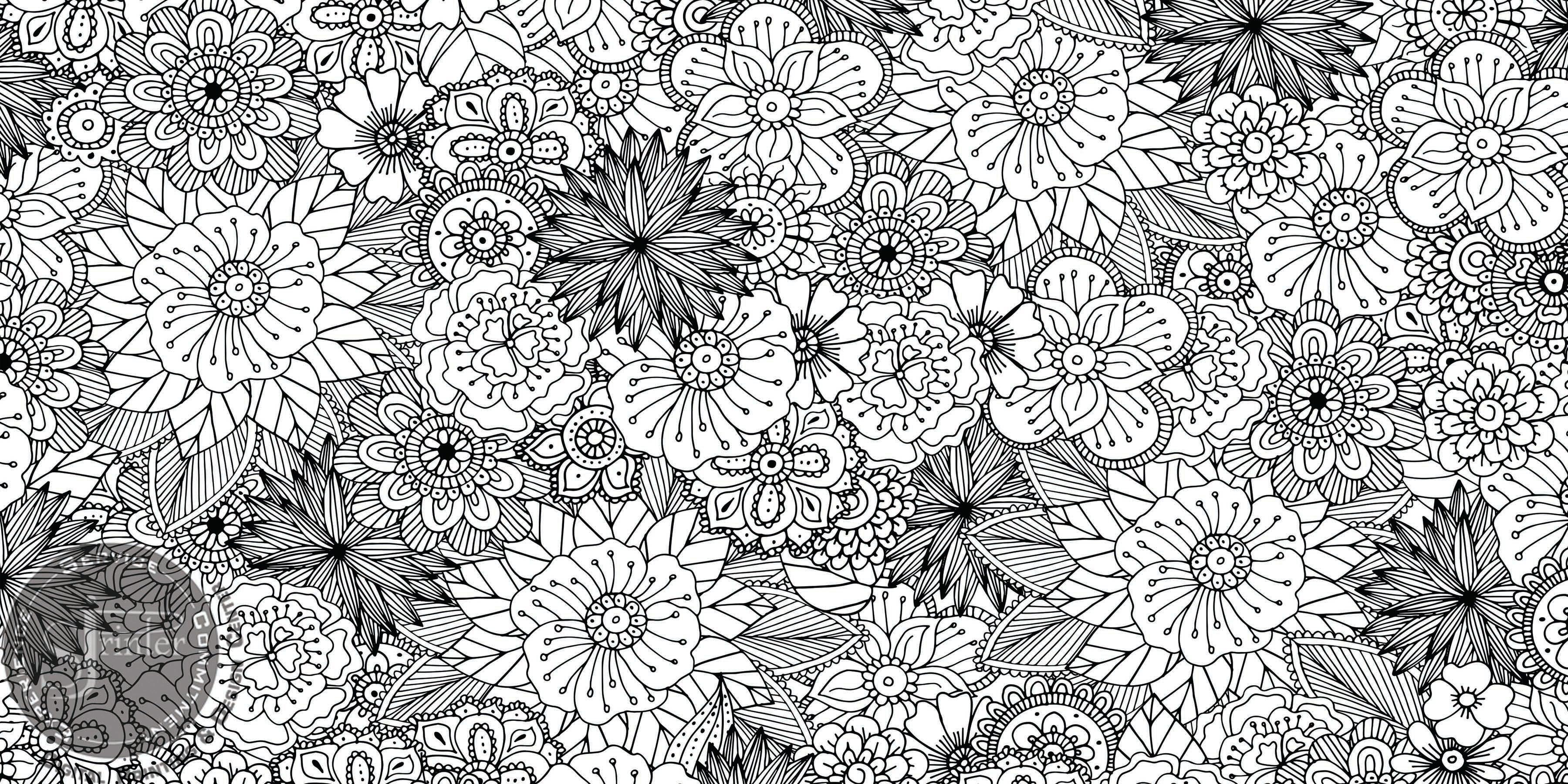Flowers - 24" x 48" - SJPrinter