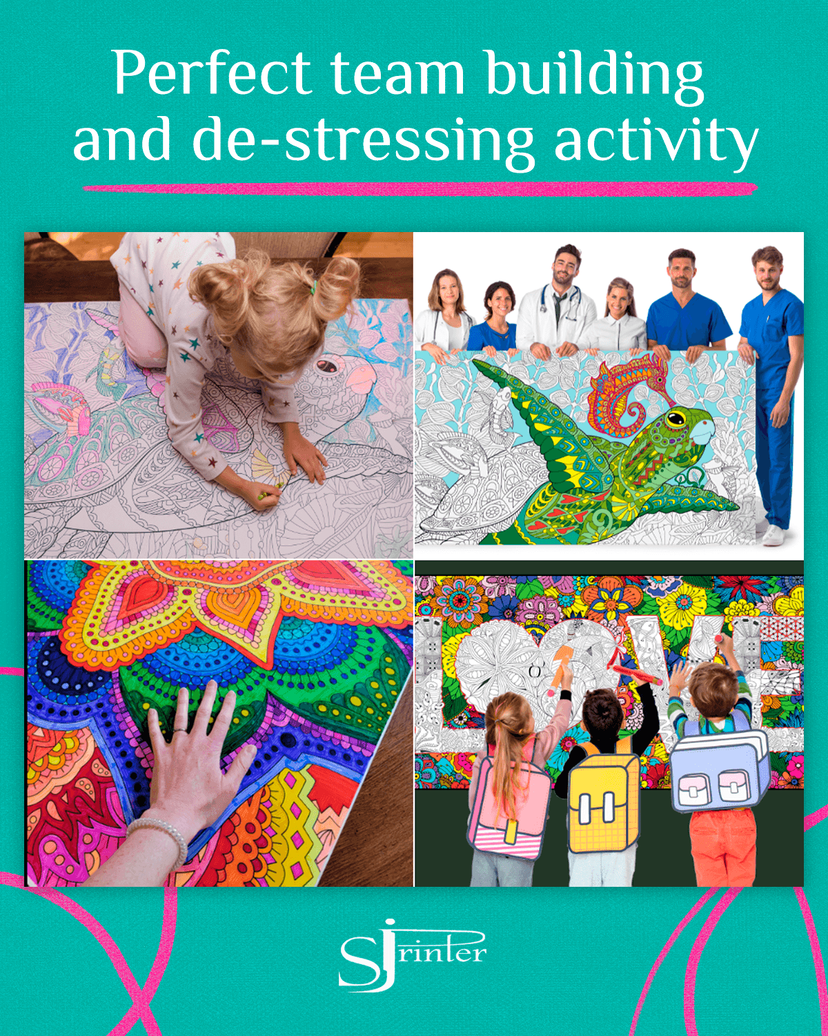 Flowers - 24" x 48" - SJPrinter