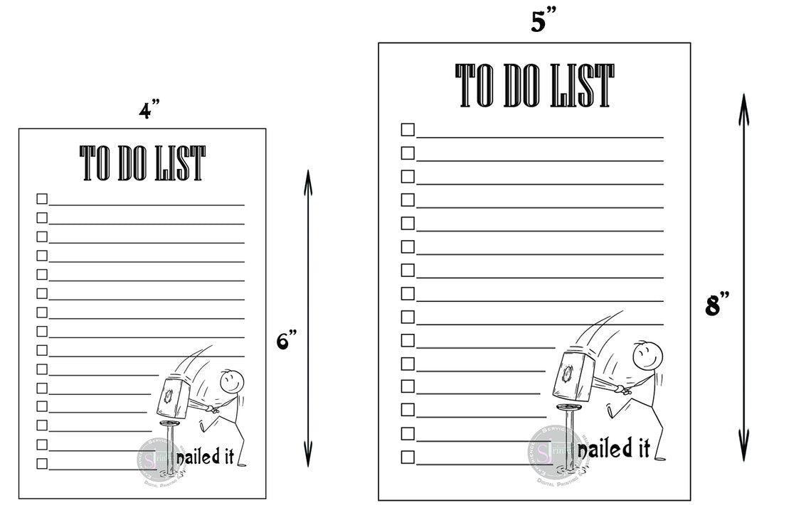 Funny Inspirational Notepads - 3Pack - SJPrinter