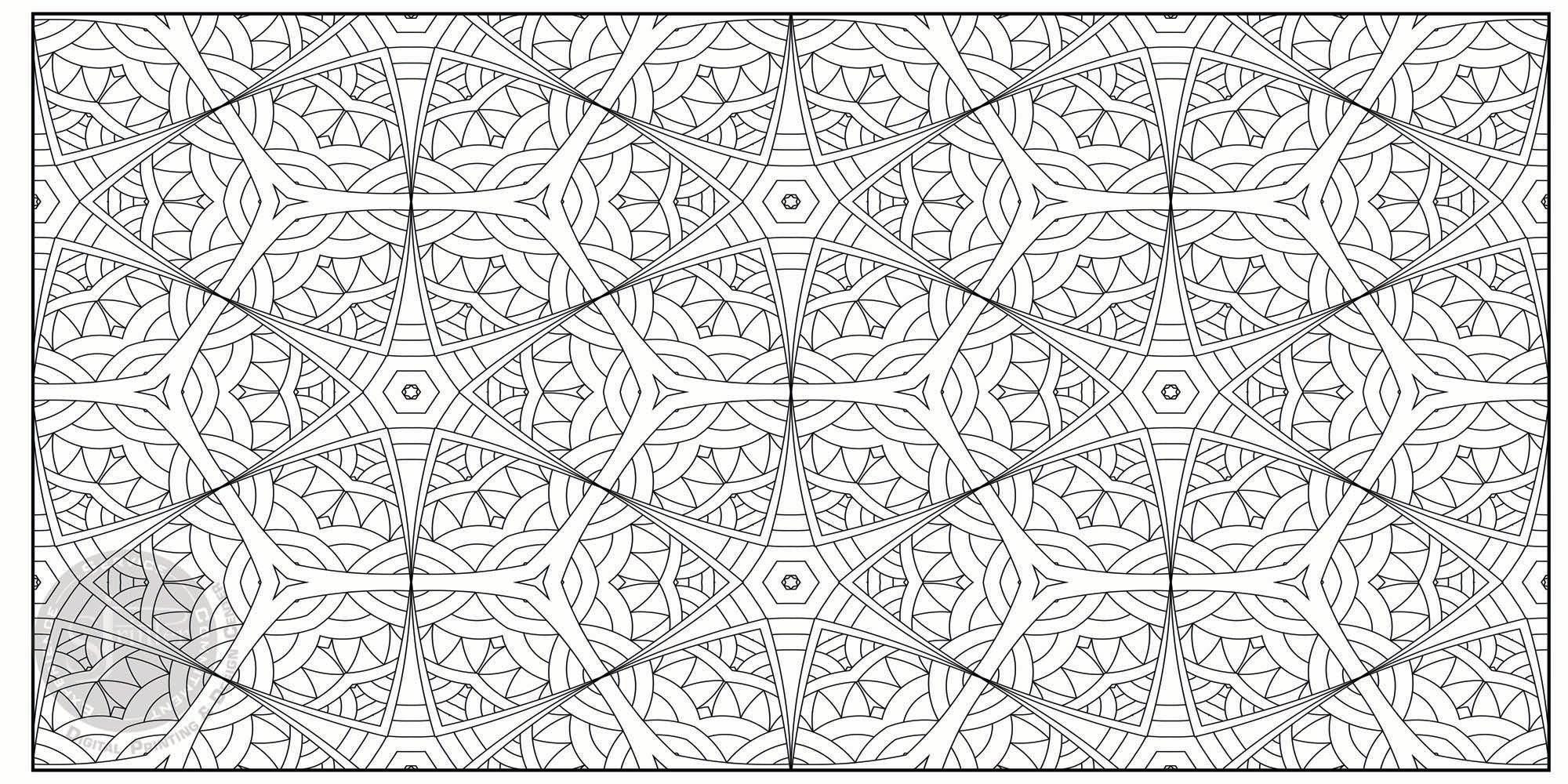 Geo Stars - 24" x 48" - SJPrinter