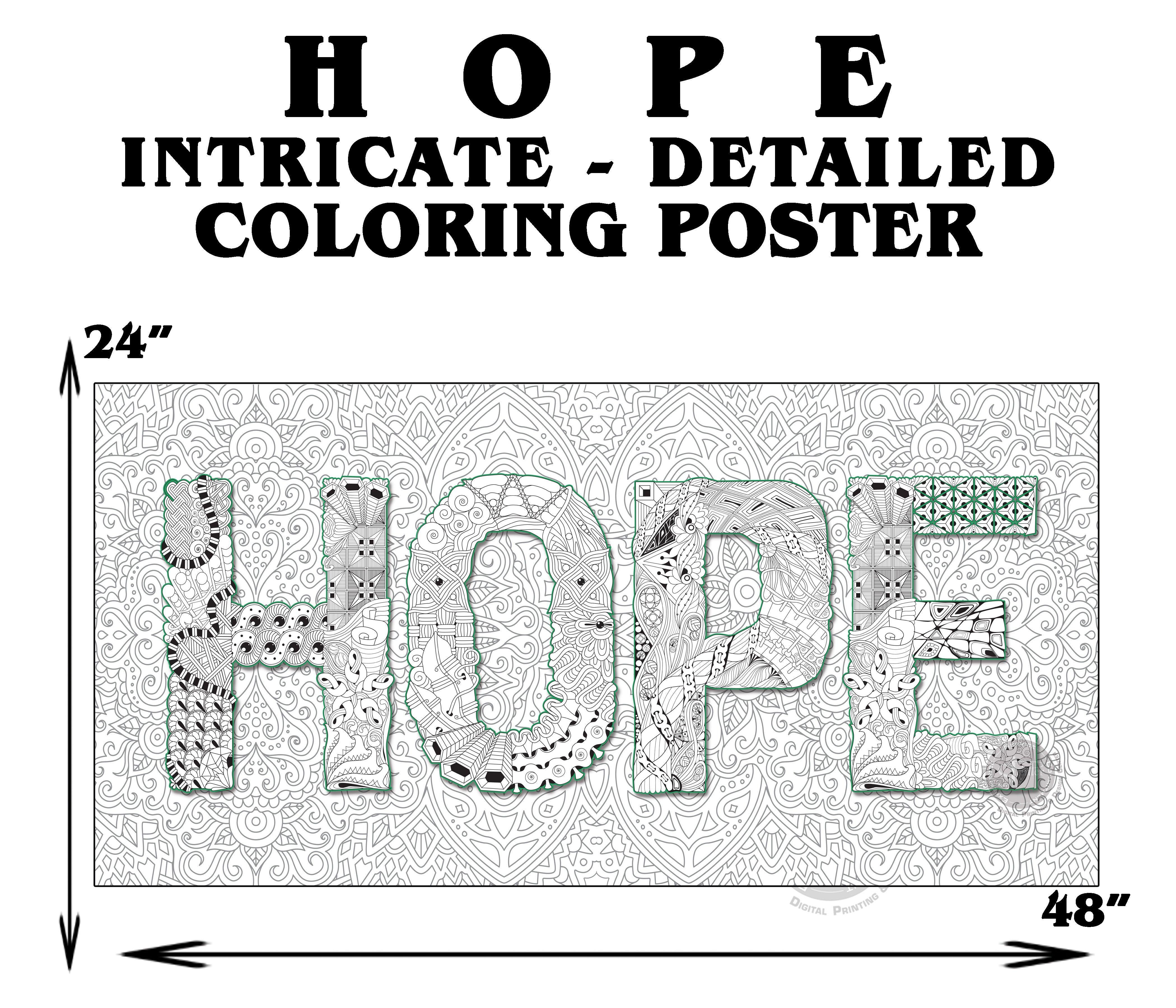 HOPE - 24" x 48" - SJPrinter