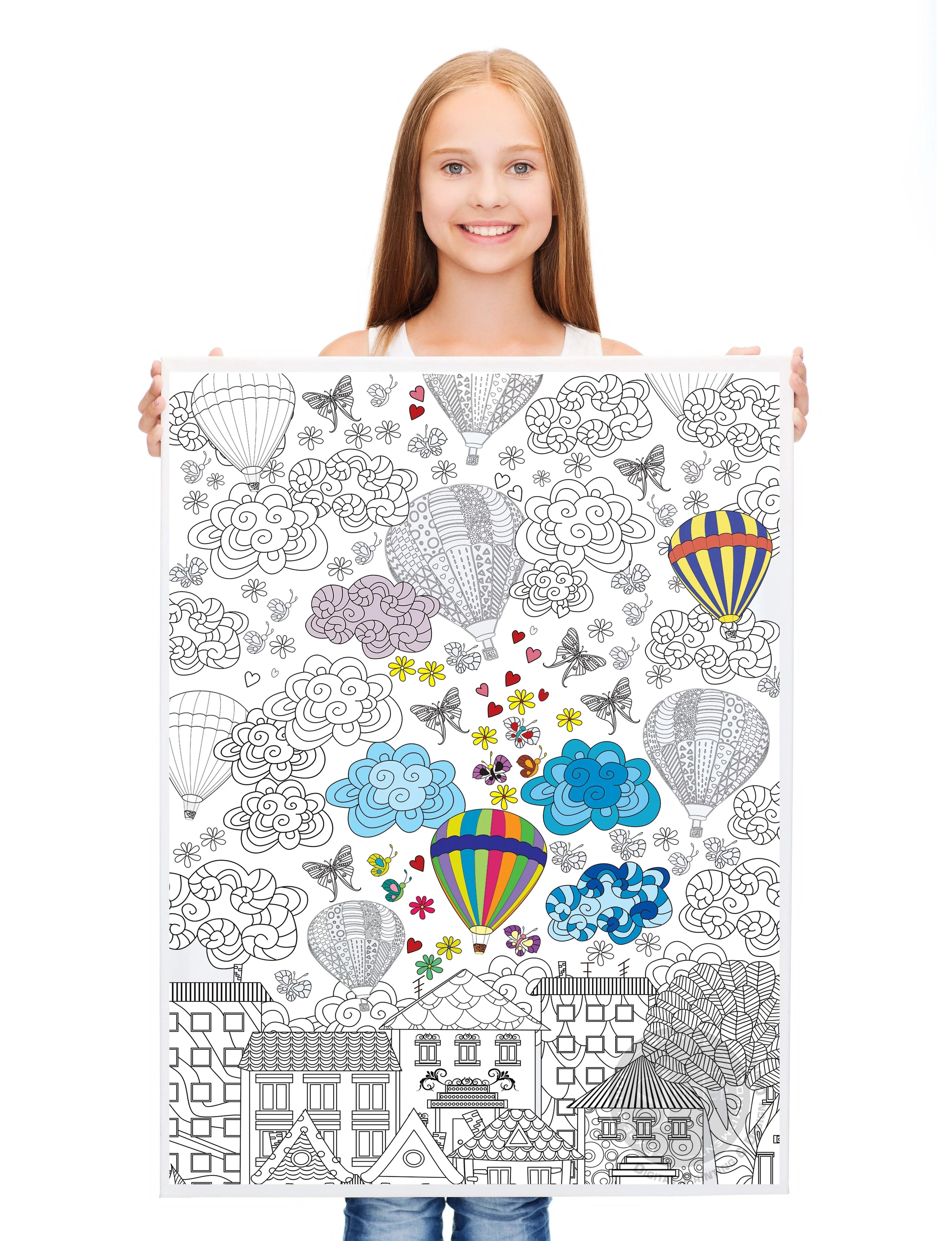 Hot Air Balloons - 30" x 42" - SJPrinter