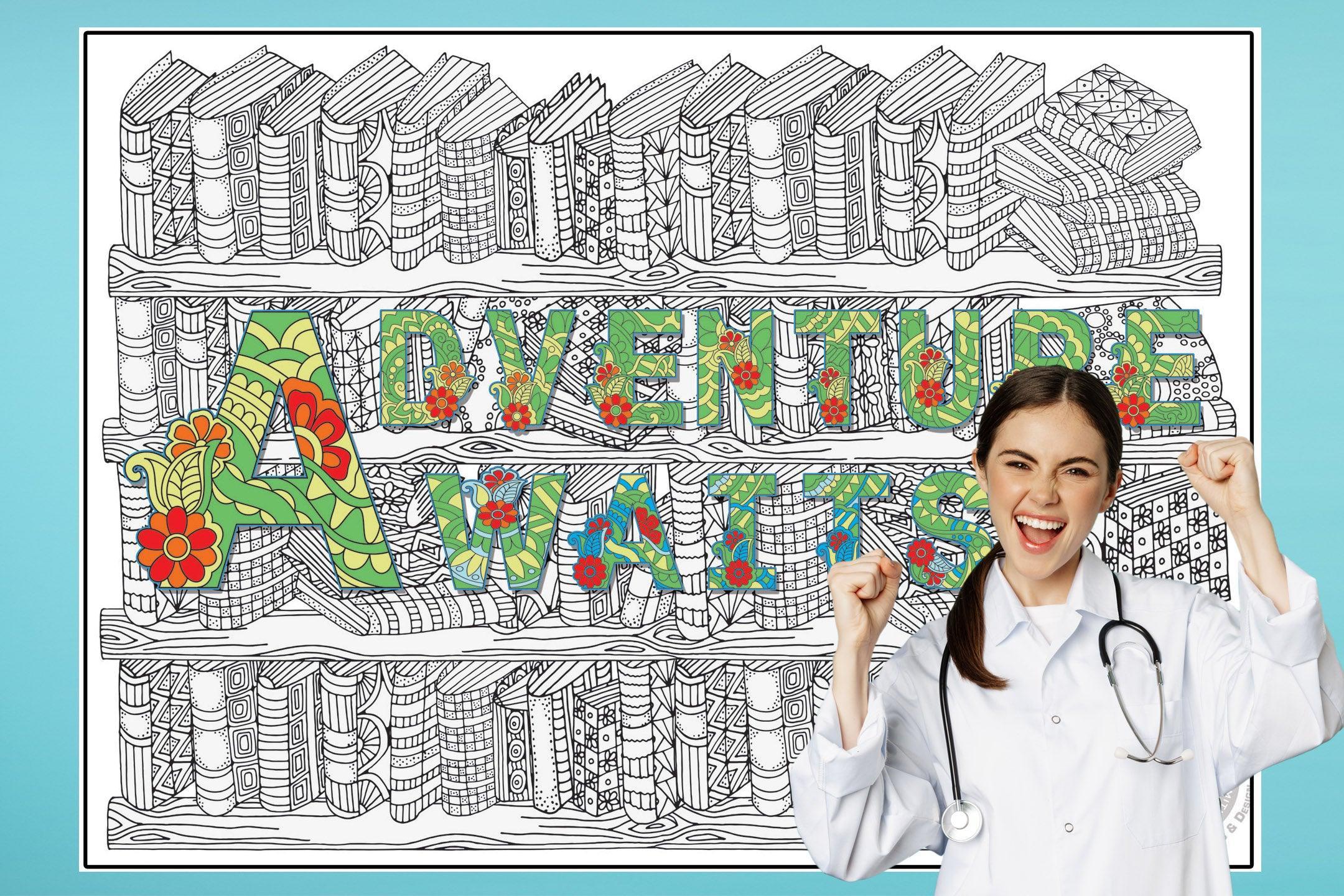 Library - 30" x 42" - SJPrinter