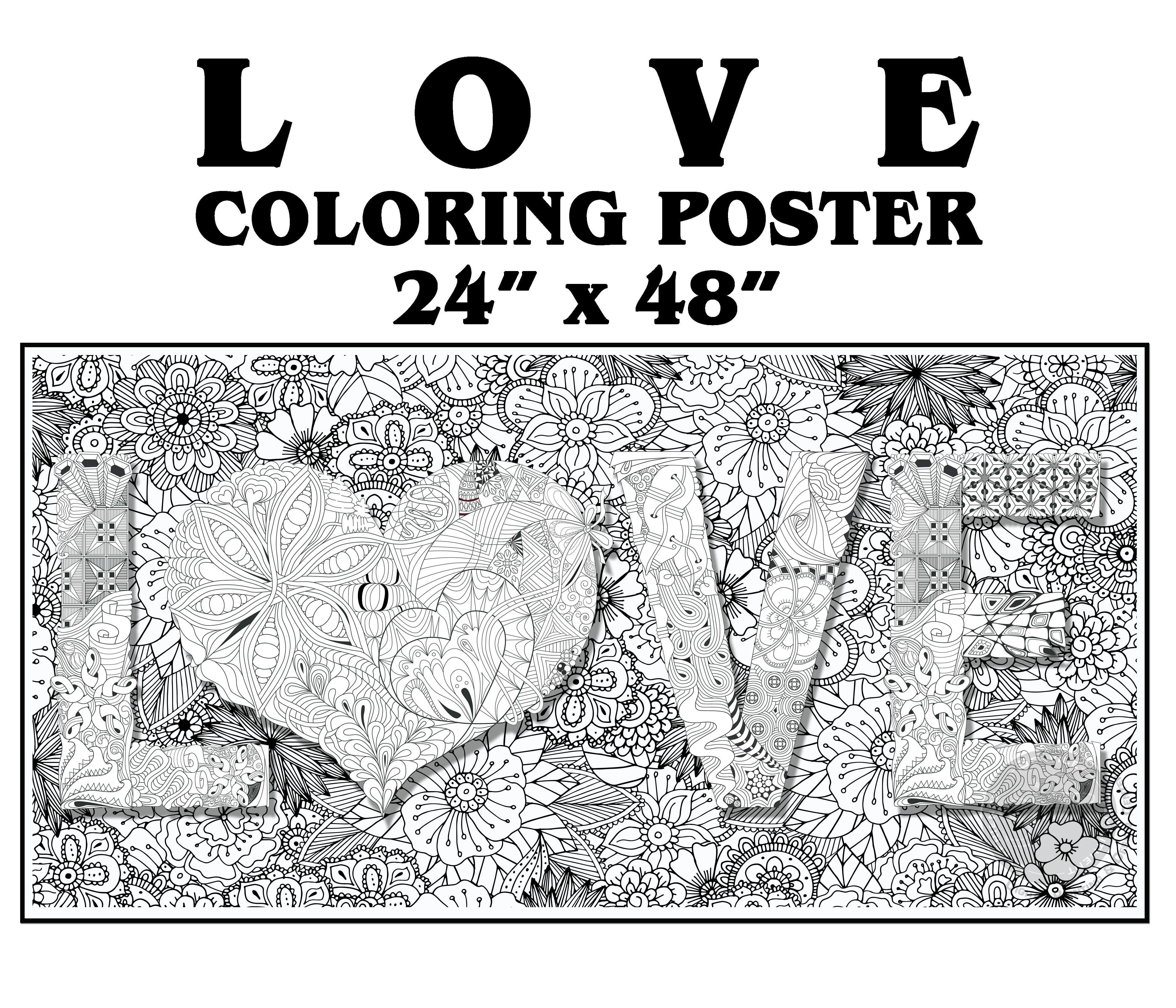 LOVE - 24" x 48" - SJPrinter 