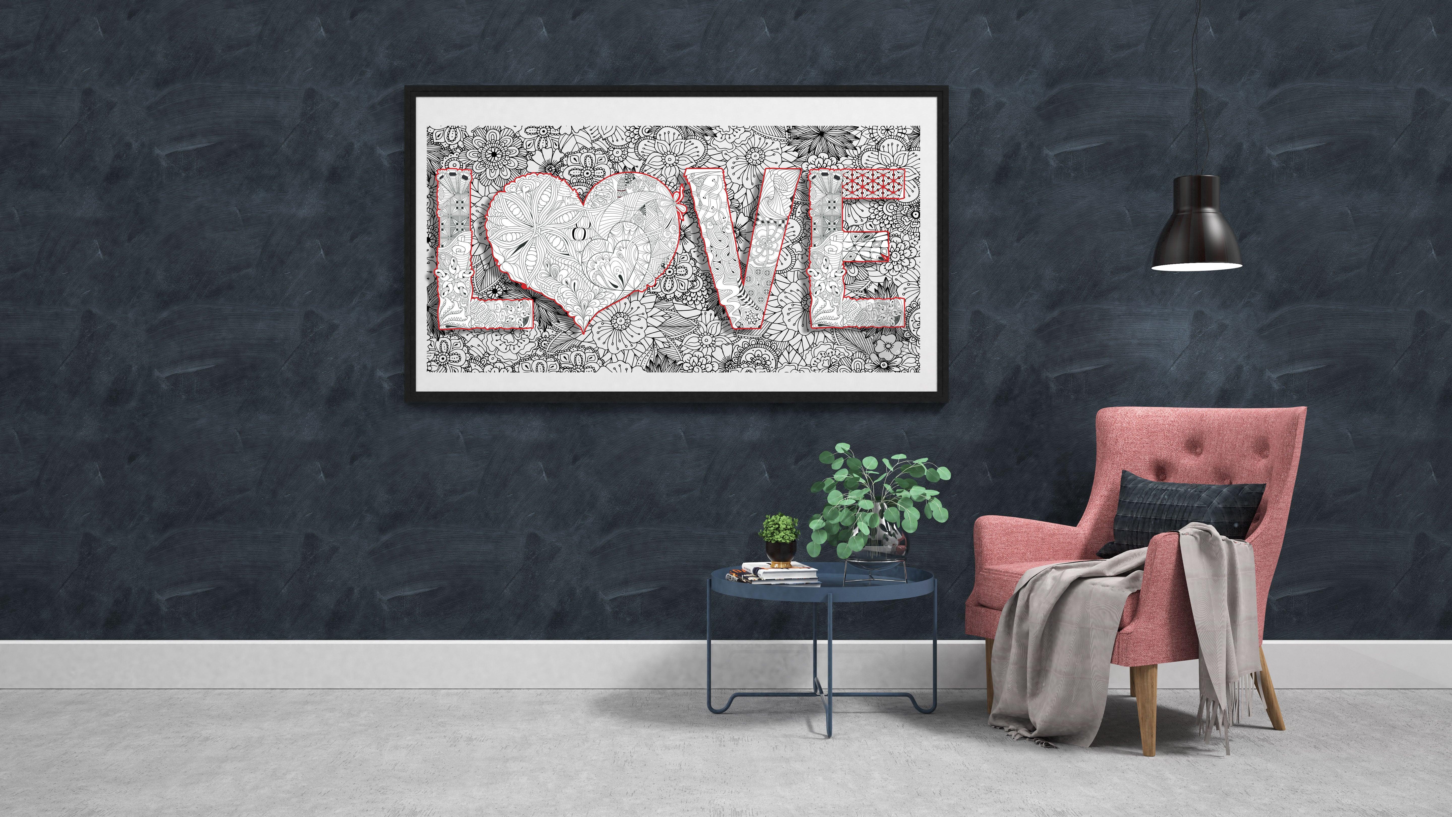 LOVE - 24" x 48" - SJPrinter