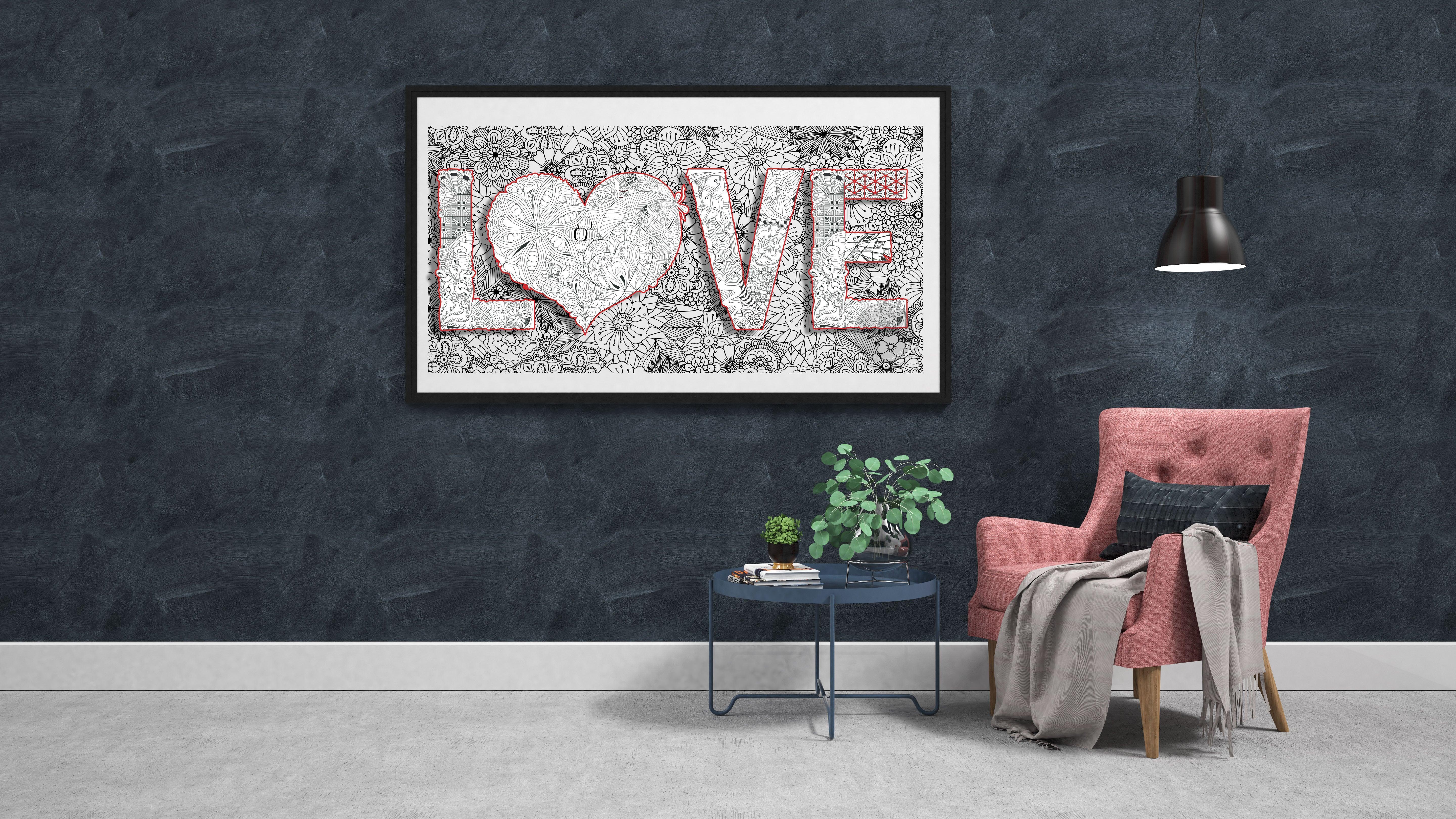 LOVE - 24" x 48" - SJPrinter