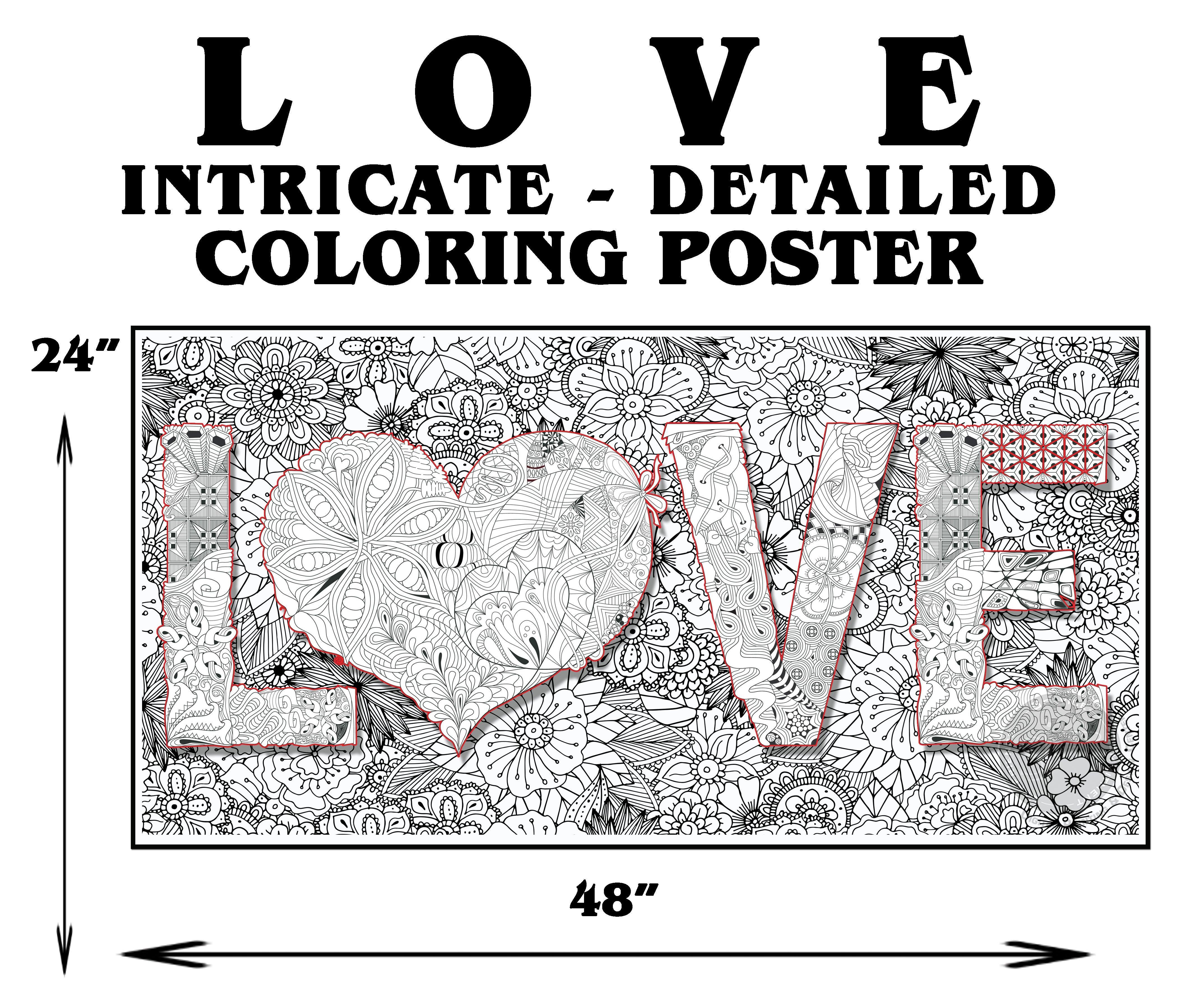 LOVE - 24" x 48" - SJPrinter 