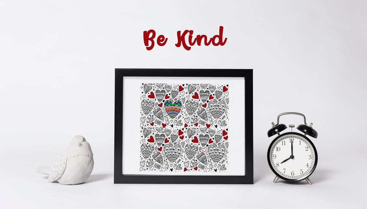 Giant LOVE Square coloring poster 30×30" – SJPrinter Cherry Hill NJ