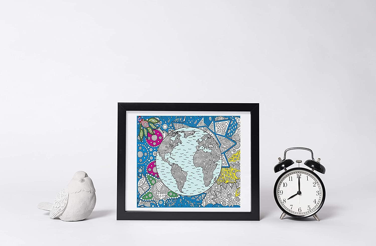 Planet Earth - 30" x 37" - SJPrinter