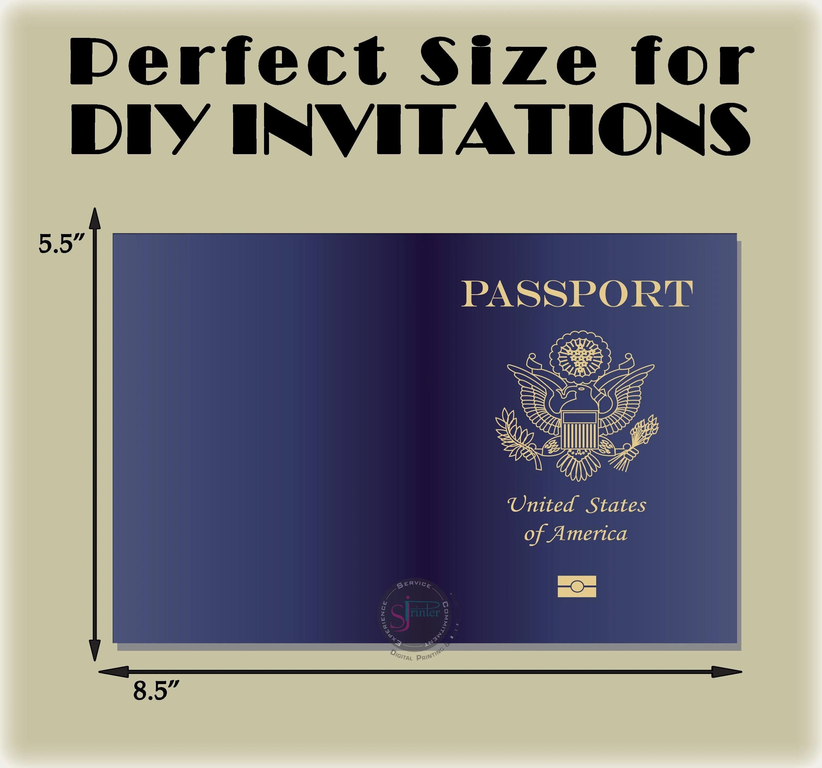 Pretend Passports - Covers Only - SJPrinter