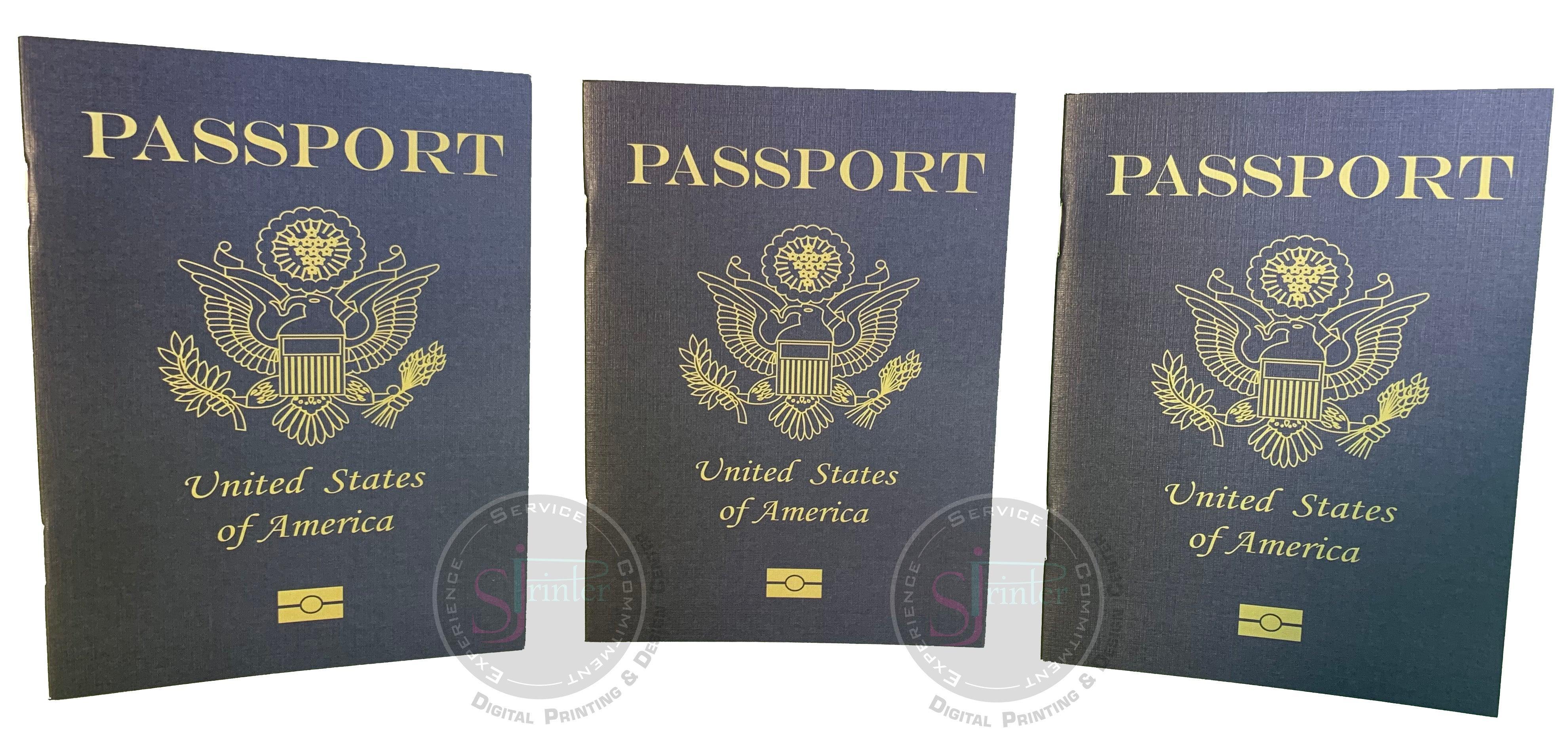 Pretend Passports for Kids - 18 Passports - SJPrinter