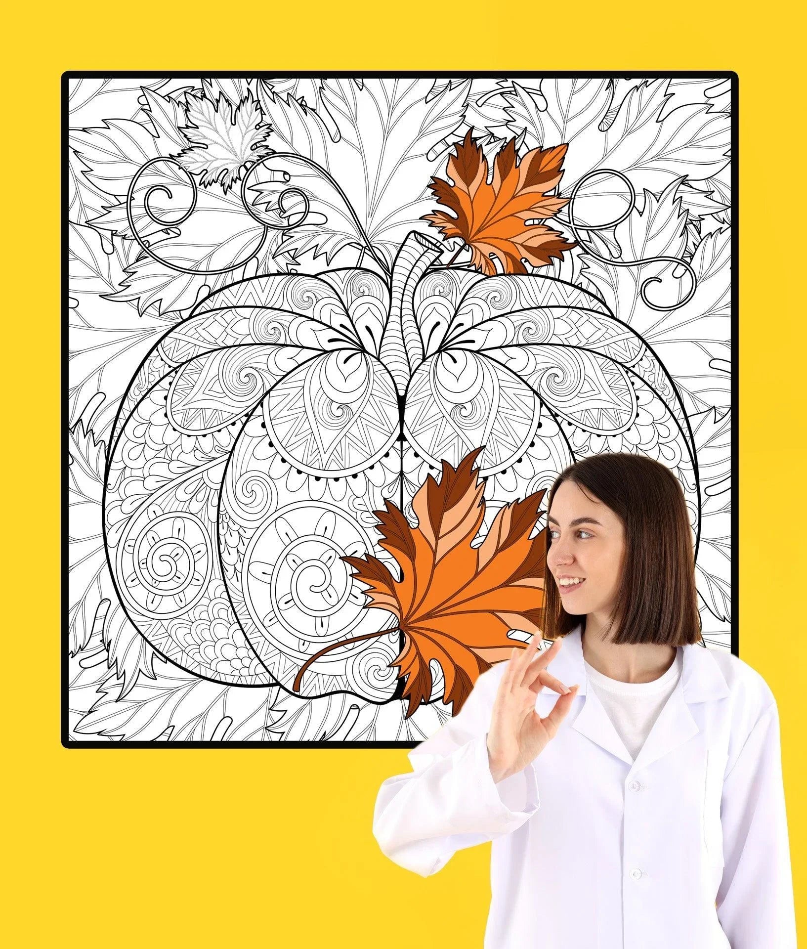 Pumpkin - 30" x 30" - SJPrinter