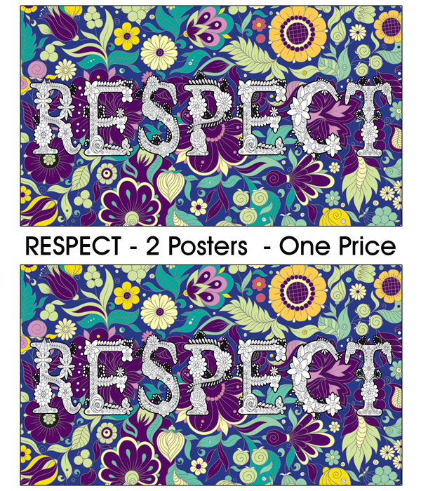 Respect - Bundle of 2 Posters for $50 - SJPrinter 