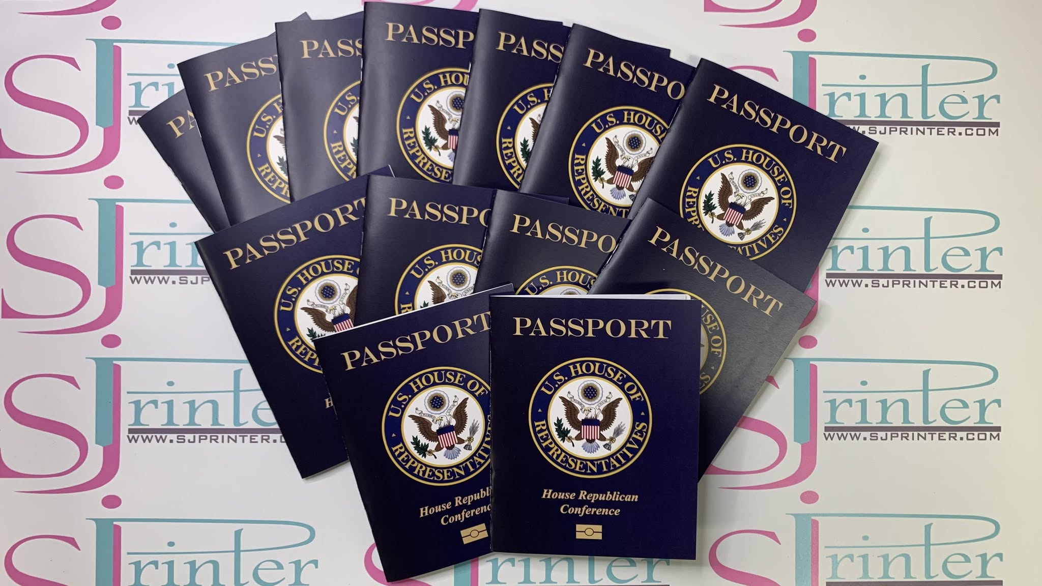 Custom Passport Booklets — Set of 500 | 24-Page Premium Booklet
