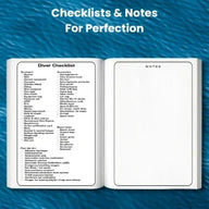 Dive Log Book Scuba Diving Journal to Monitor up to 100 Diving Trips: 10 Rules for Scuba Divers, Dive Log Statistics, Scuba Gifts - SJPrinter 