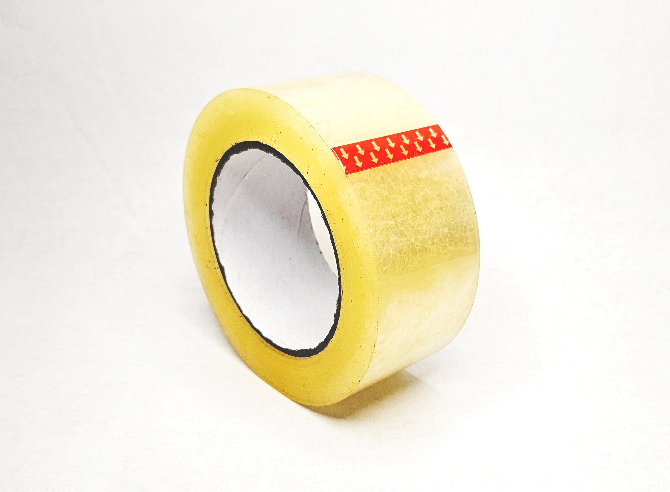Heavy Duty Packing Tape Refill: Clear, 2.4 mil, 1.88 inch x 110 Yards or 100m - SJPrinter 