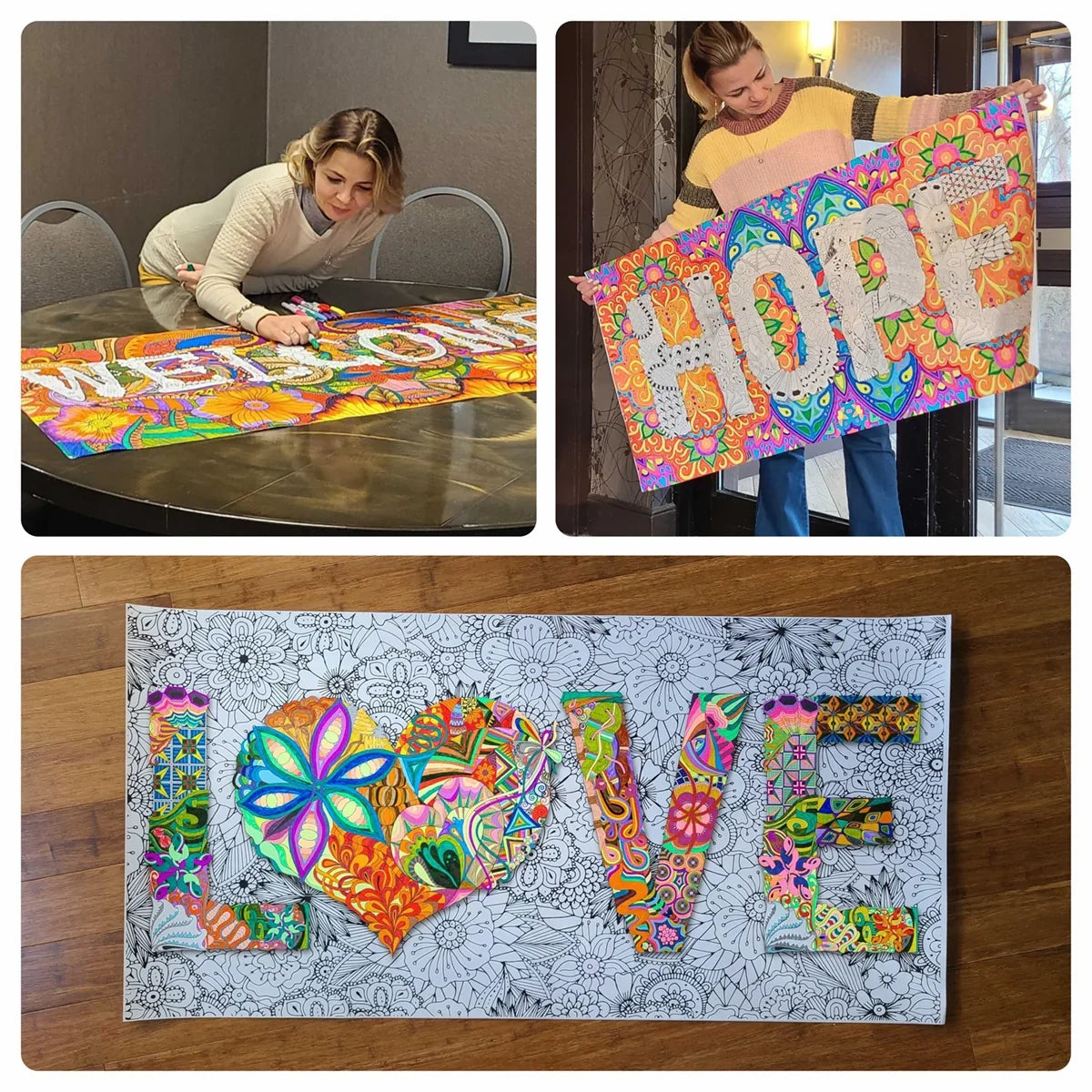 Build Your Own Giant Coloring Poster Bundle — Choose Any 3 | SJPrinter