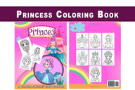 Princess Coloring Book A Global Journey in 50 Colors: World travel big book kids adults teens, 50 princesses 50 different countries - SJPrinter 