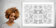 Giant Butterflies coloring poster 30×42" – SJPrinter Cherry Hill NJ