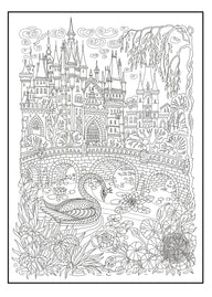 Giant Castle coloring poster 30×42" – SJPrinter Cherry Hill NJ