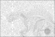 Giant Giant Dinosaur coloring poster 30×42" – SJPrinter Cherry Hill NJ