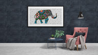 Giant Giant Elephant Mandala coloring poster 24×48" – SJPrinter Cherry Hill NJ
