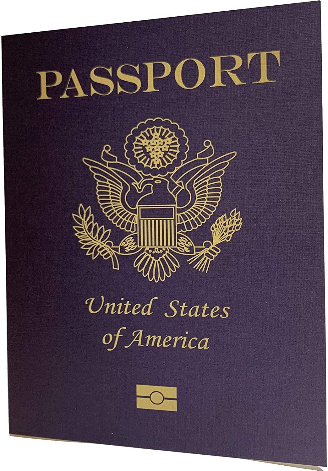 Pretend Passports - 25 Covers - SJPrinter 
