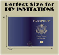 Pretend Passports - Covers Only - SJPrinter 