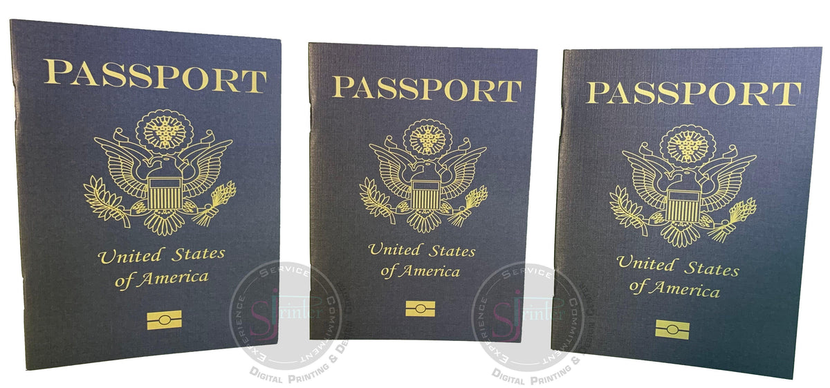 Pretend Passports for Kids - 18 Passports - SJPrinter 